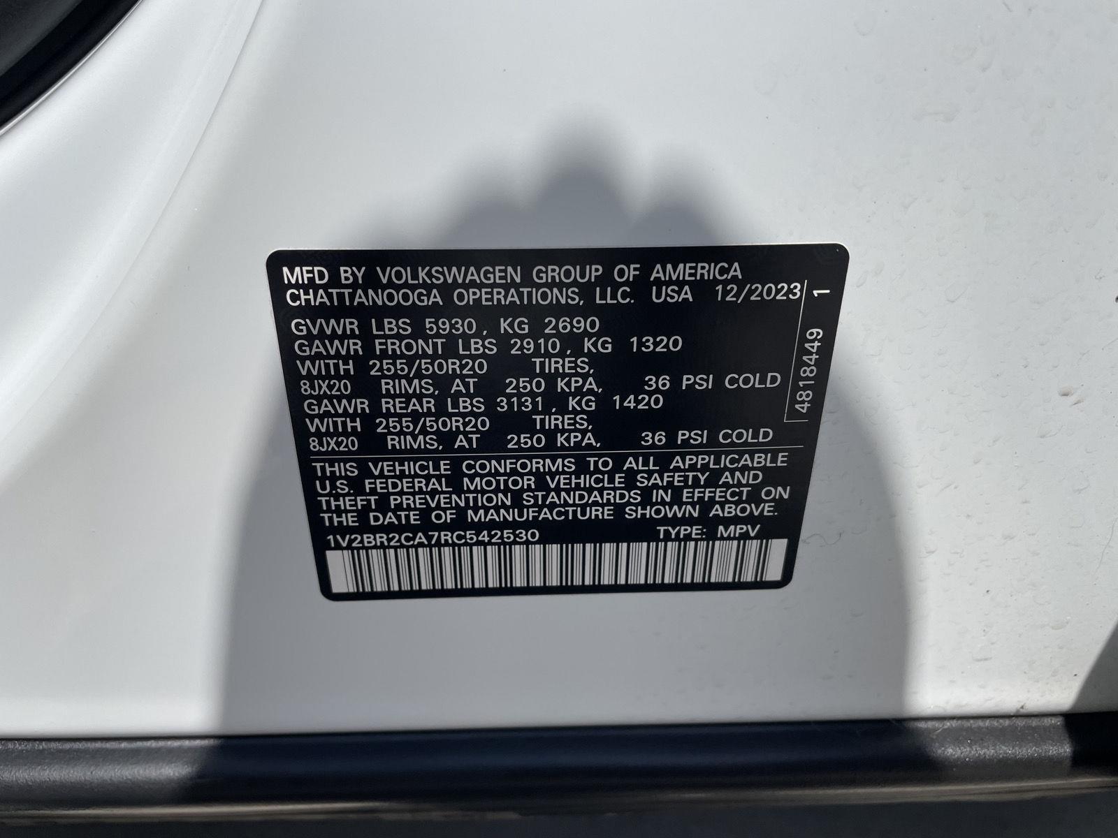 Pre-Owned 2024 Volkswagen Atlas for sale in Lincoln NE