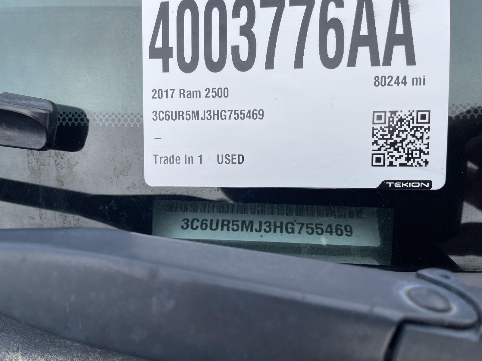 Used 2017 Ram 2500 Big Horn Crew Cab Truck for sale in Lincoln NE