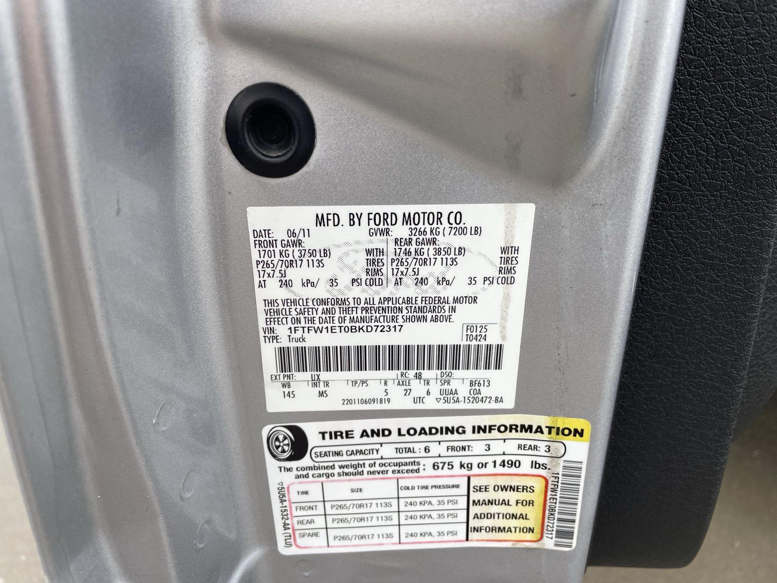 Pre-Owned 2011 Ford F-150 for sale in Lincoln NE