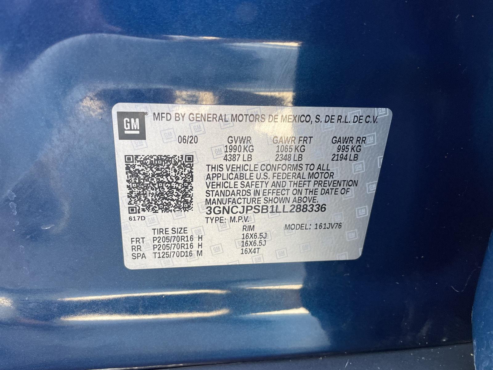 Used 2020 Chevrolet Trax for sale in Lincoln NE