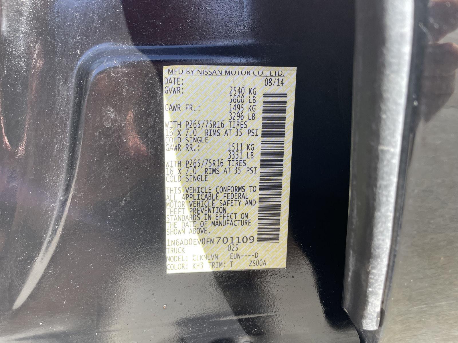 Used 2015 Nissan Frontier PRO-4X Crew Cab Truck for sale in Lincoln NE