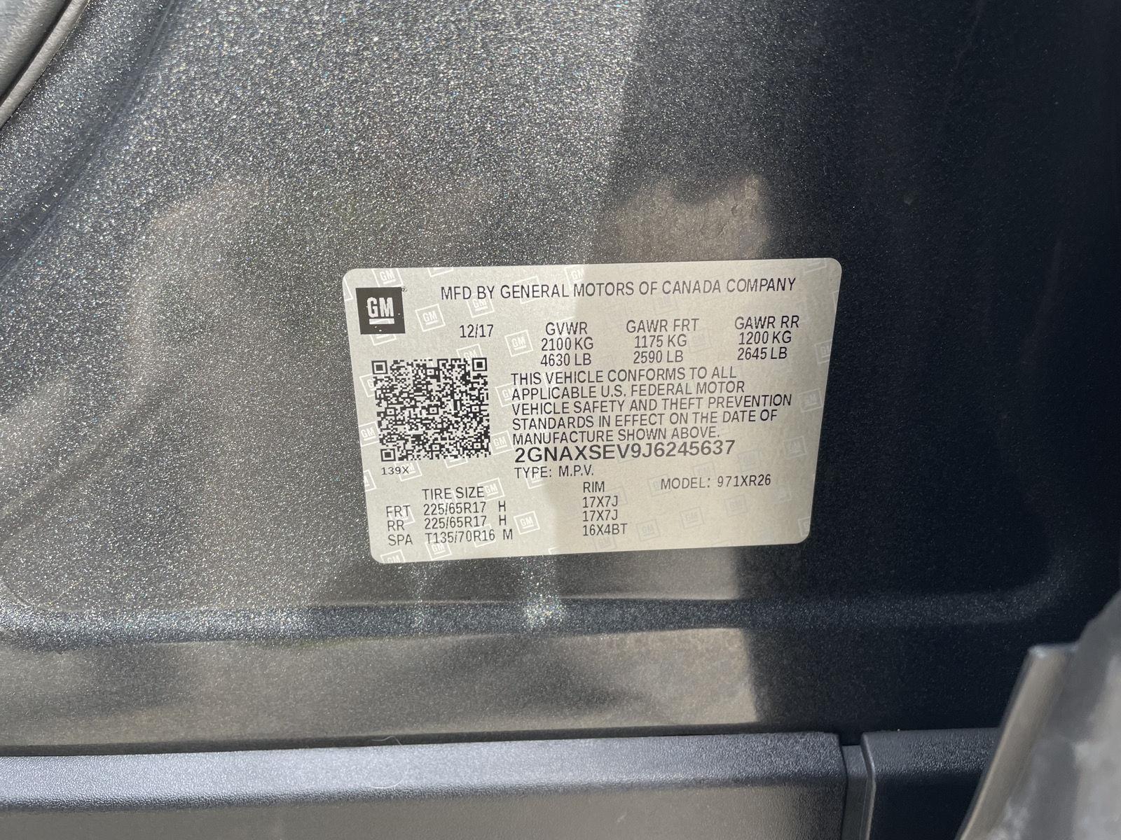 Used 2018 Chevrolet Equinox for sale in Lincoln NE