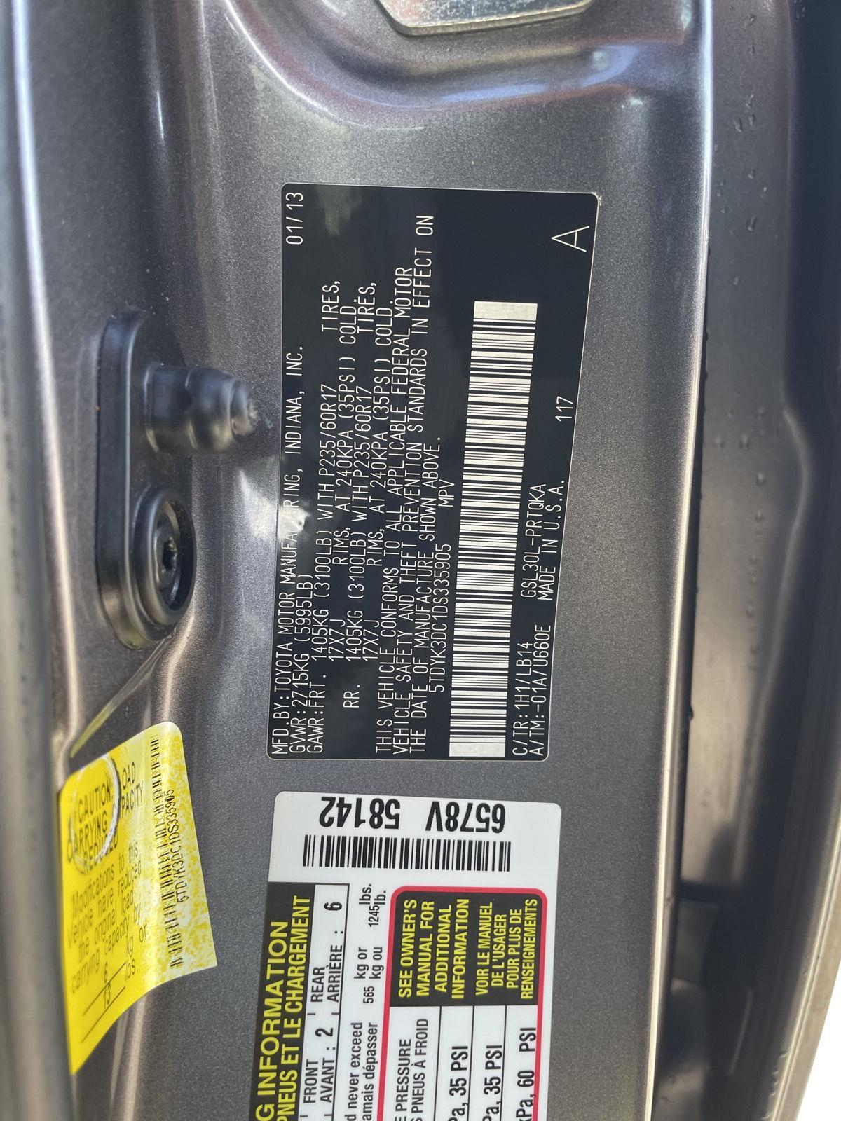 Used 2013 Toyota Sienna XLE 8-Passenger Minivan for sale in Lincoln NE