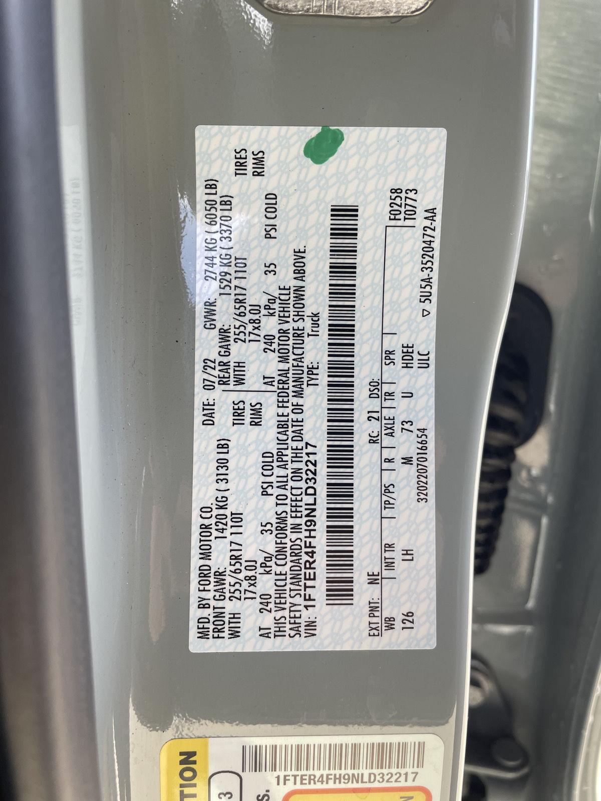 Used 2022 Ford Ranger XLT Crew Cab Truck for sale in Lincoln NE