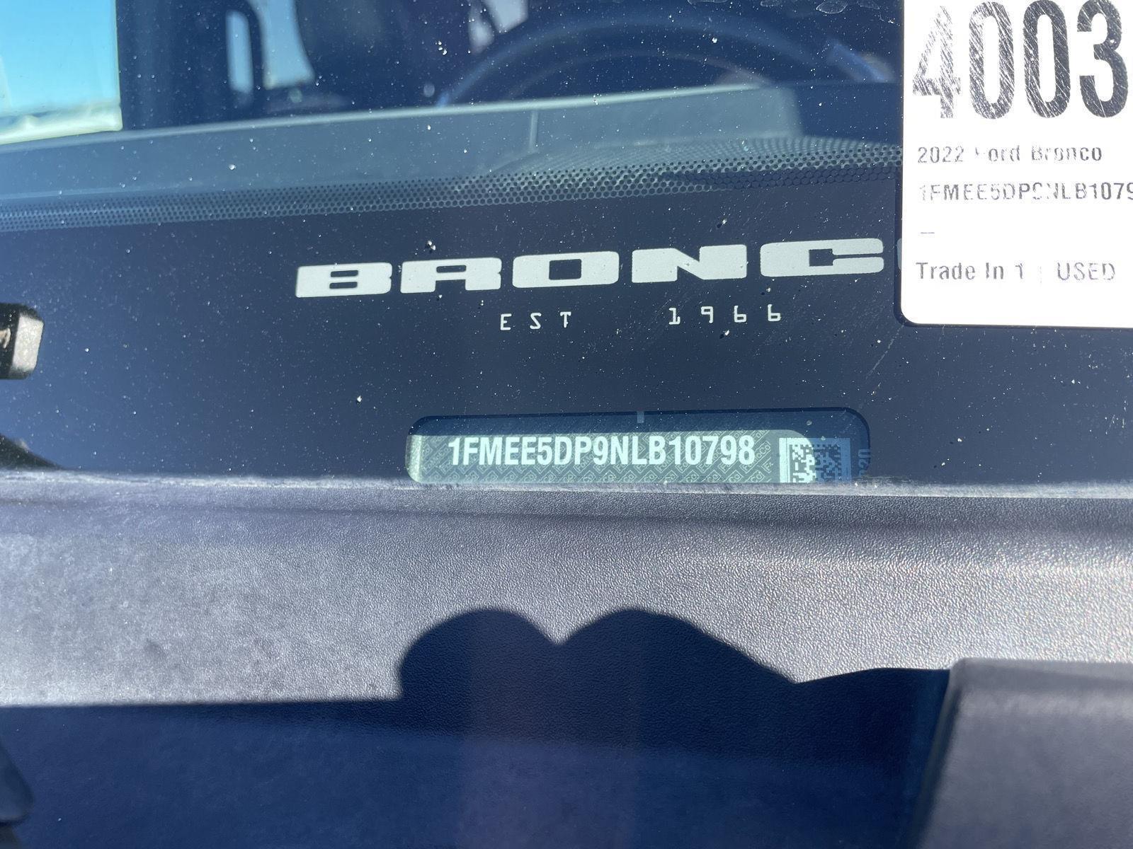 Used 2022 Ford Bronco Badlands Advanced SUV/Crossover for sale in Lincoln NE