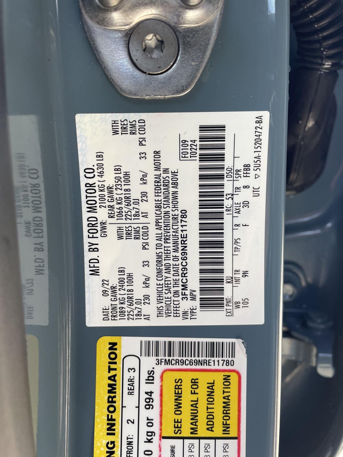 Used 2022 Ford Bronco Sport Outer Banks SUV/Crossover for sale in Lincoln NE