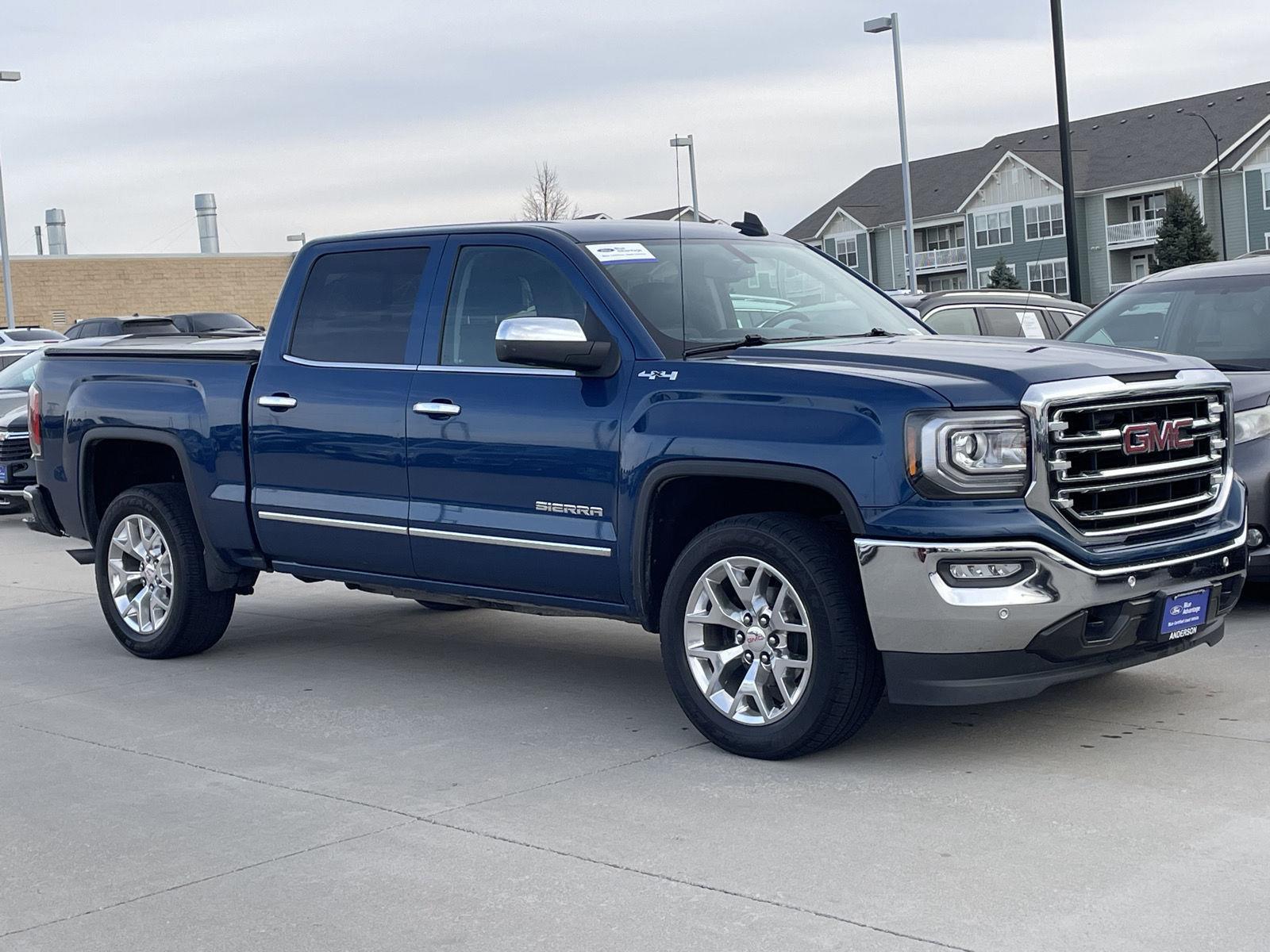 Used 2017 GMC Sierra 1500 SLT Crew Cab Truck for sale in Lincoln NE