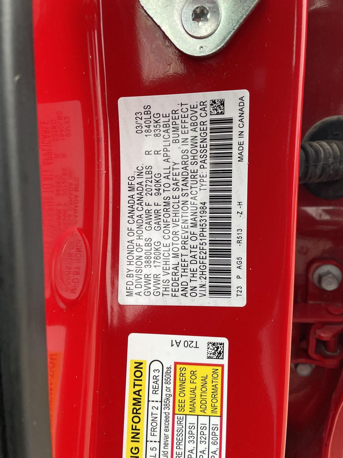 Used 2023 Honda Civic Sedan for sale in Lincoln NE