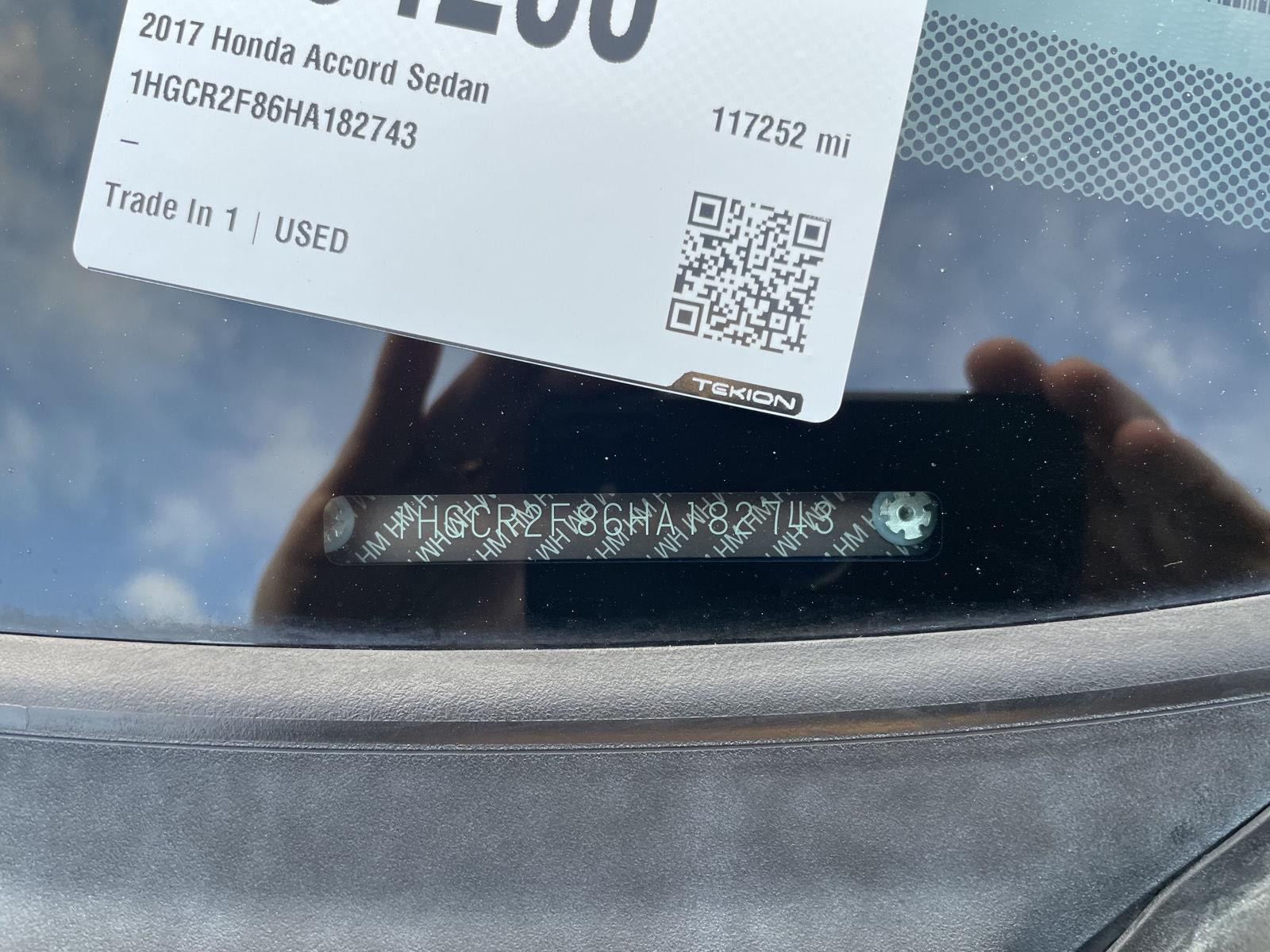 Used 2017 Honda Accord Sedan for sale in Lincoln NE