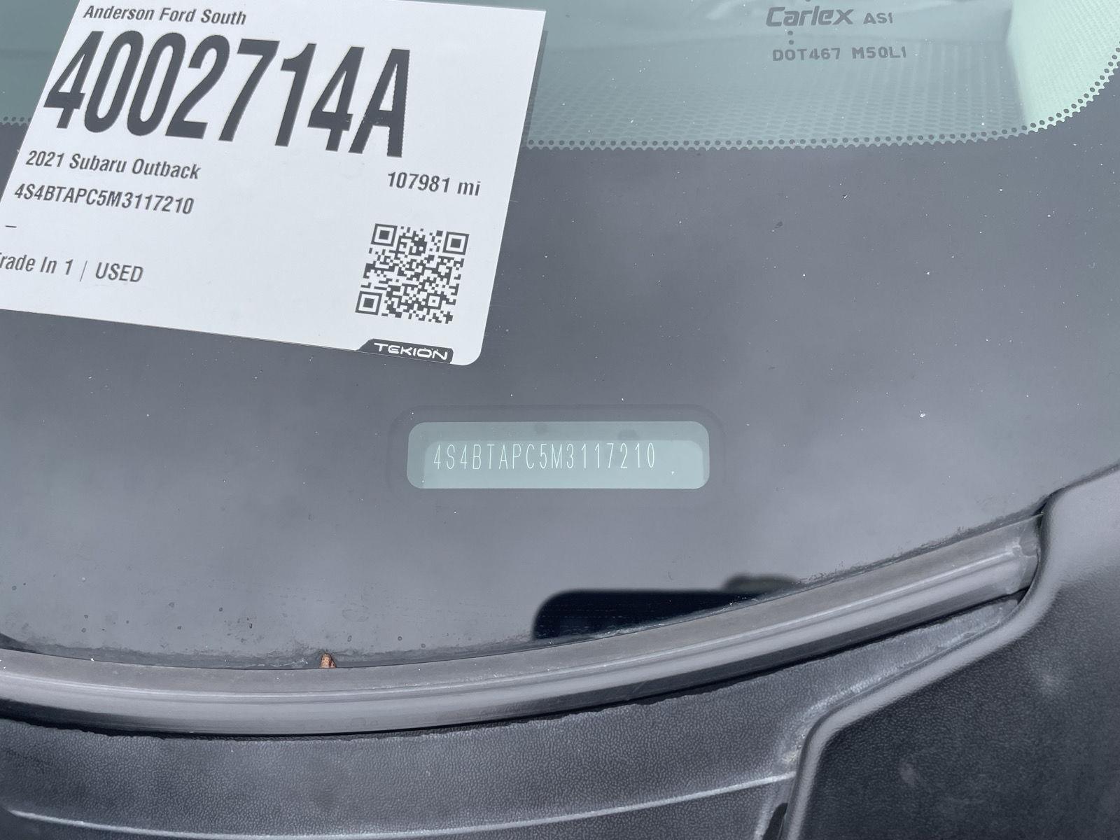 Used 2021 Subaru Outback for sale in Lincoln NE