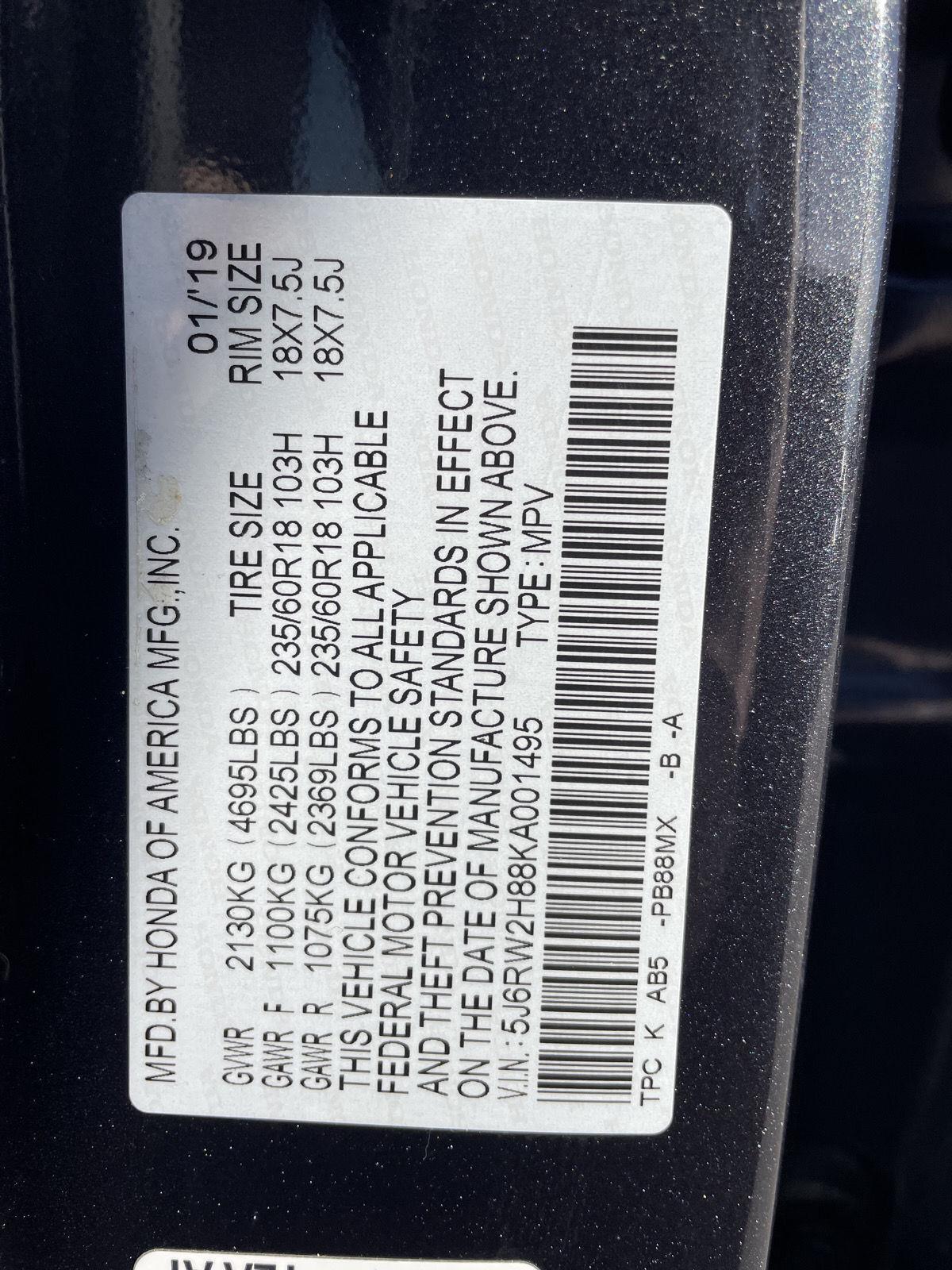 Pre-Owned 2019 Honda CR-V for sale in Lincoln NE