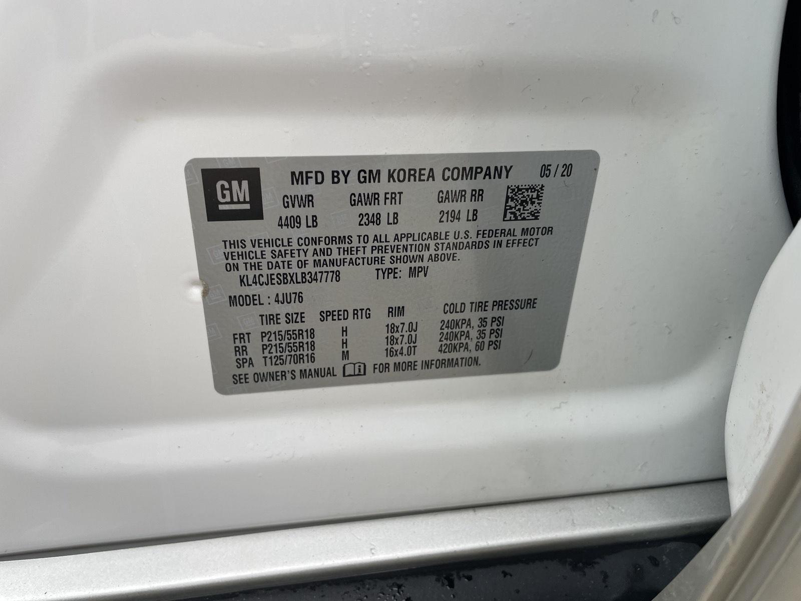 Pre-Owned 2020 Buick Encore for sale in Lincoln NE