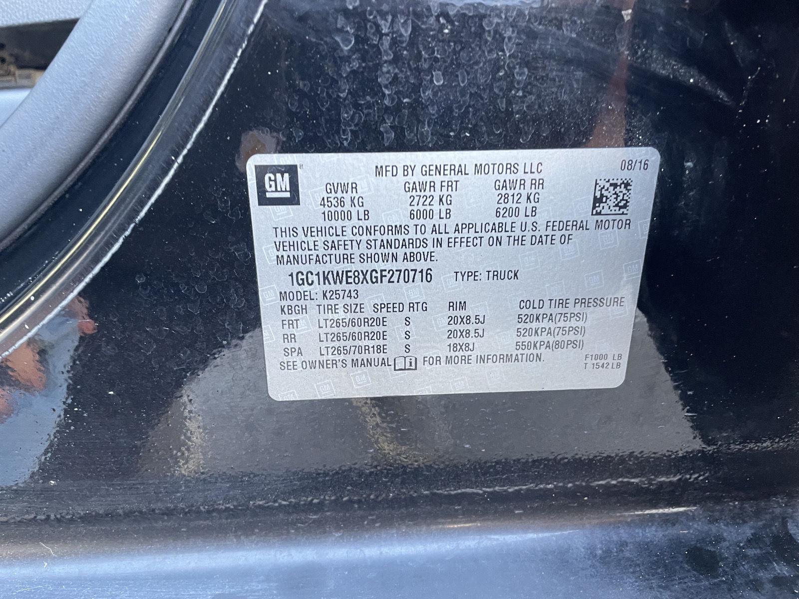 Used 2016 Chevrolet Silverado 2500HD for sale in Lincoln NE