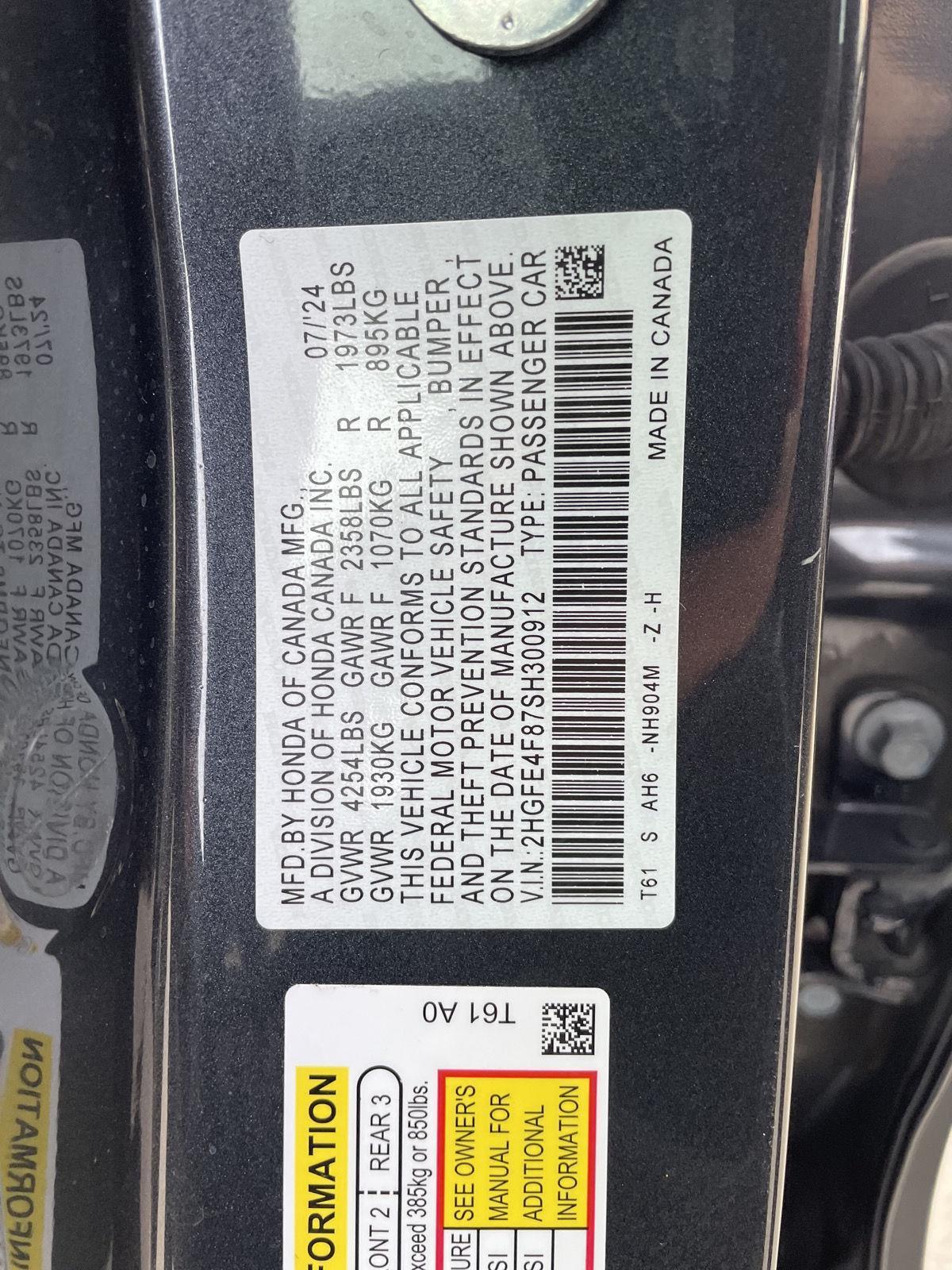 Used 2025 Honda Civic Hybrid for sale in Lincoln NE