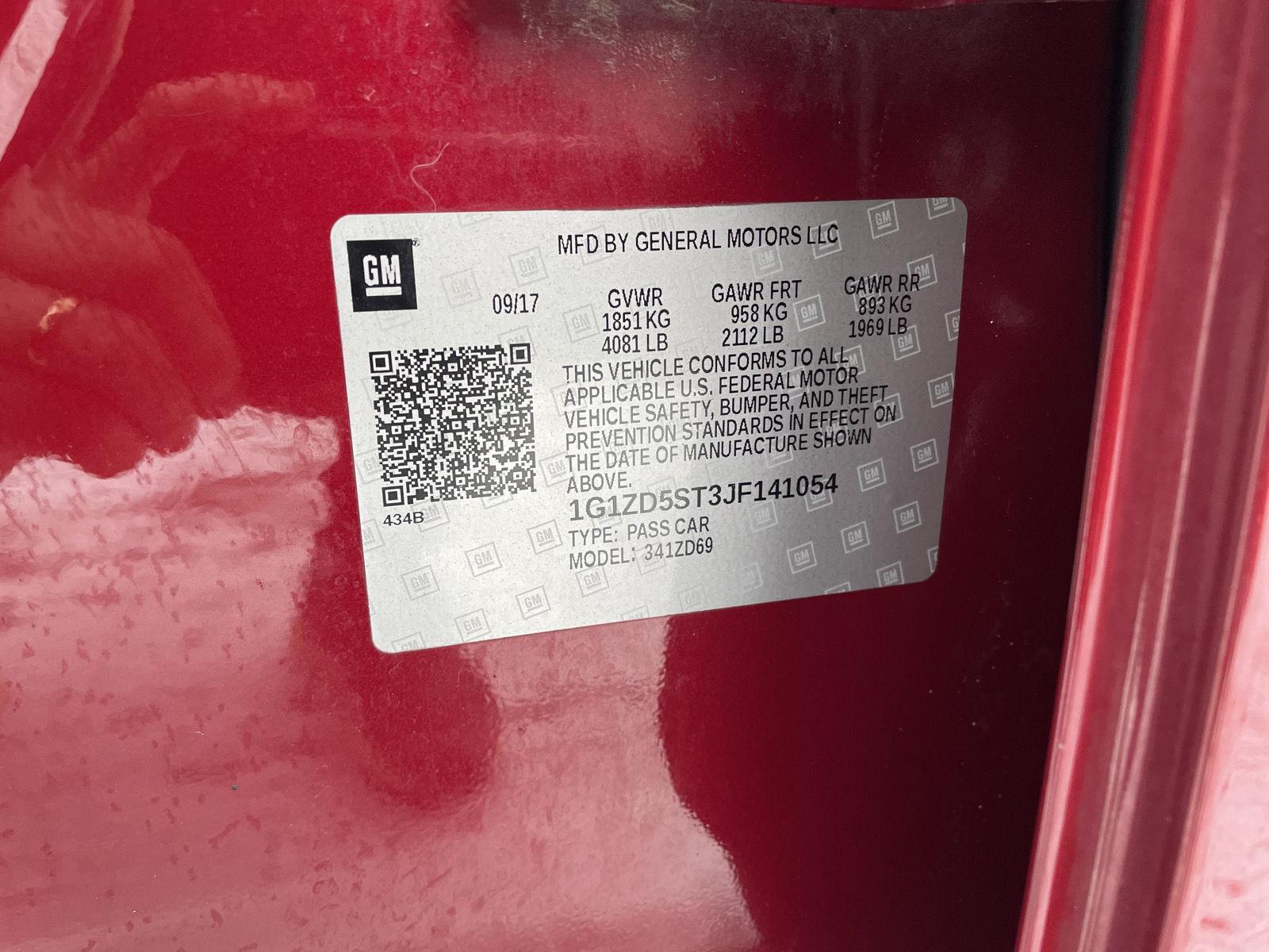 Used 2018 Chevrolet Malibu for sale in Lincoln NE