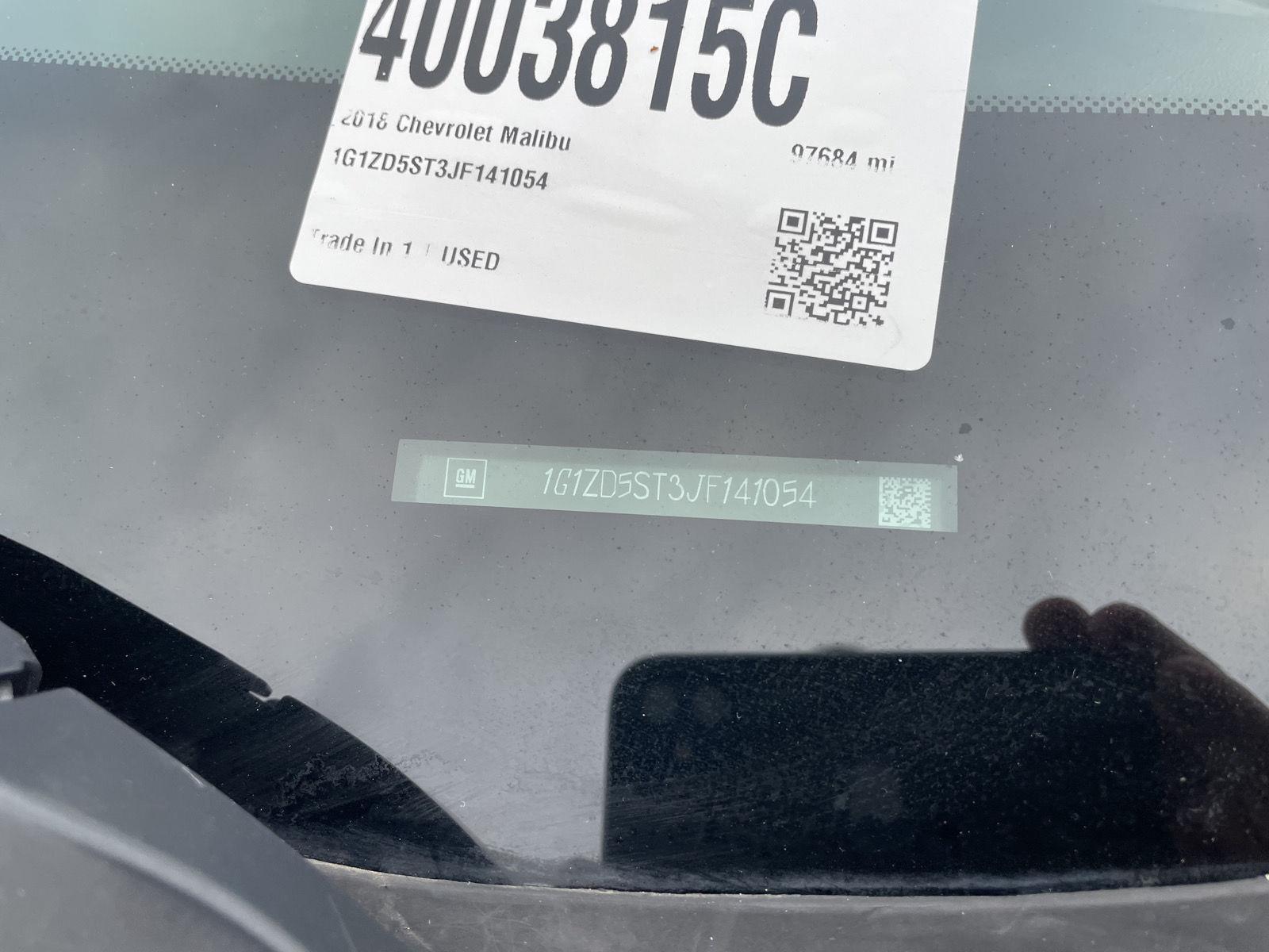 Pre-Owned 2018 Chevrolet Malibu for sale in Lincoln NE