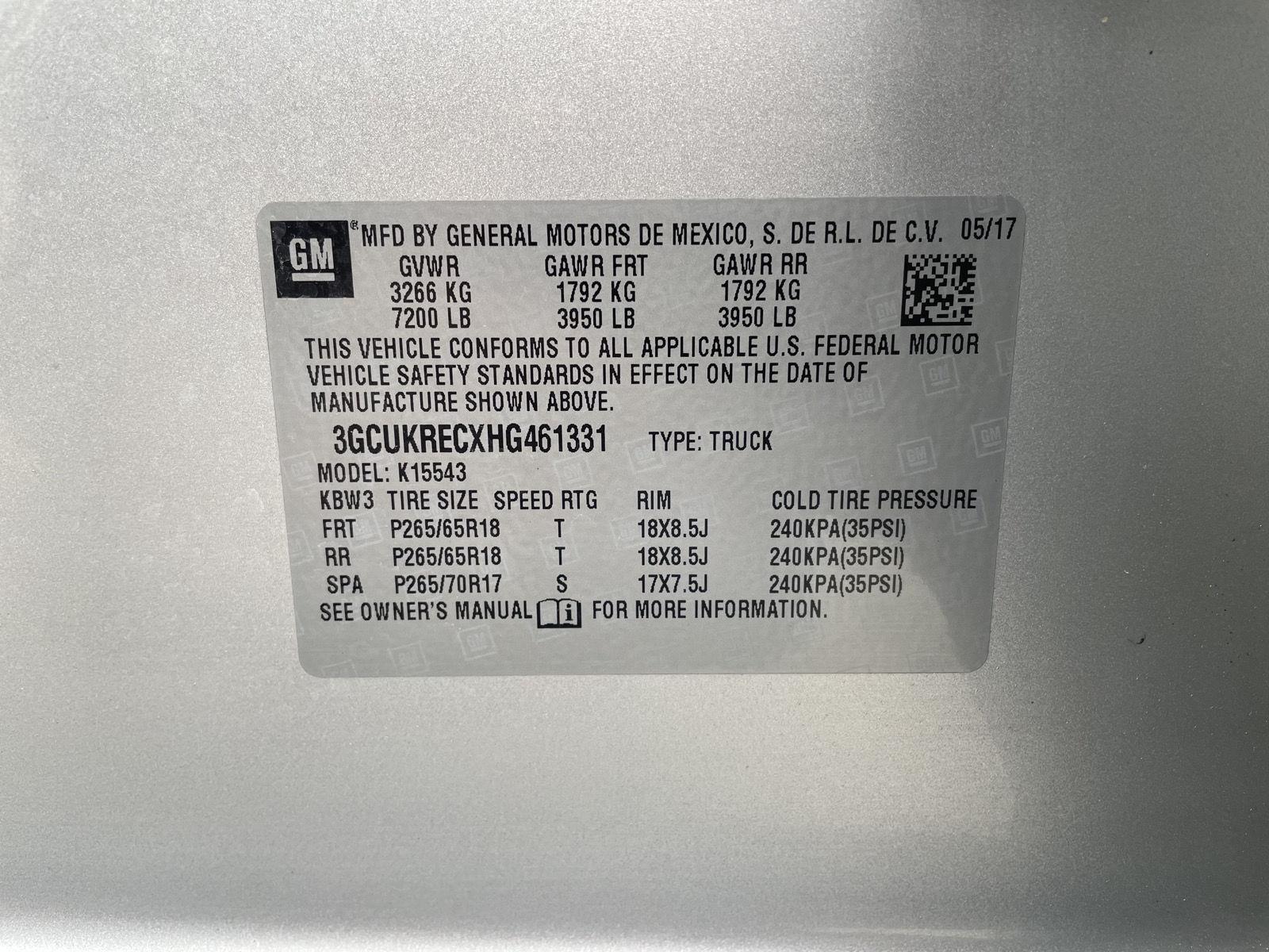 Used 2017 Chevrolet Silverado 1500 for sale in Lincoln NE