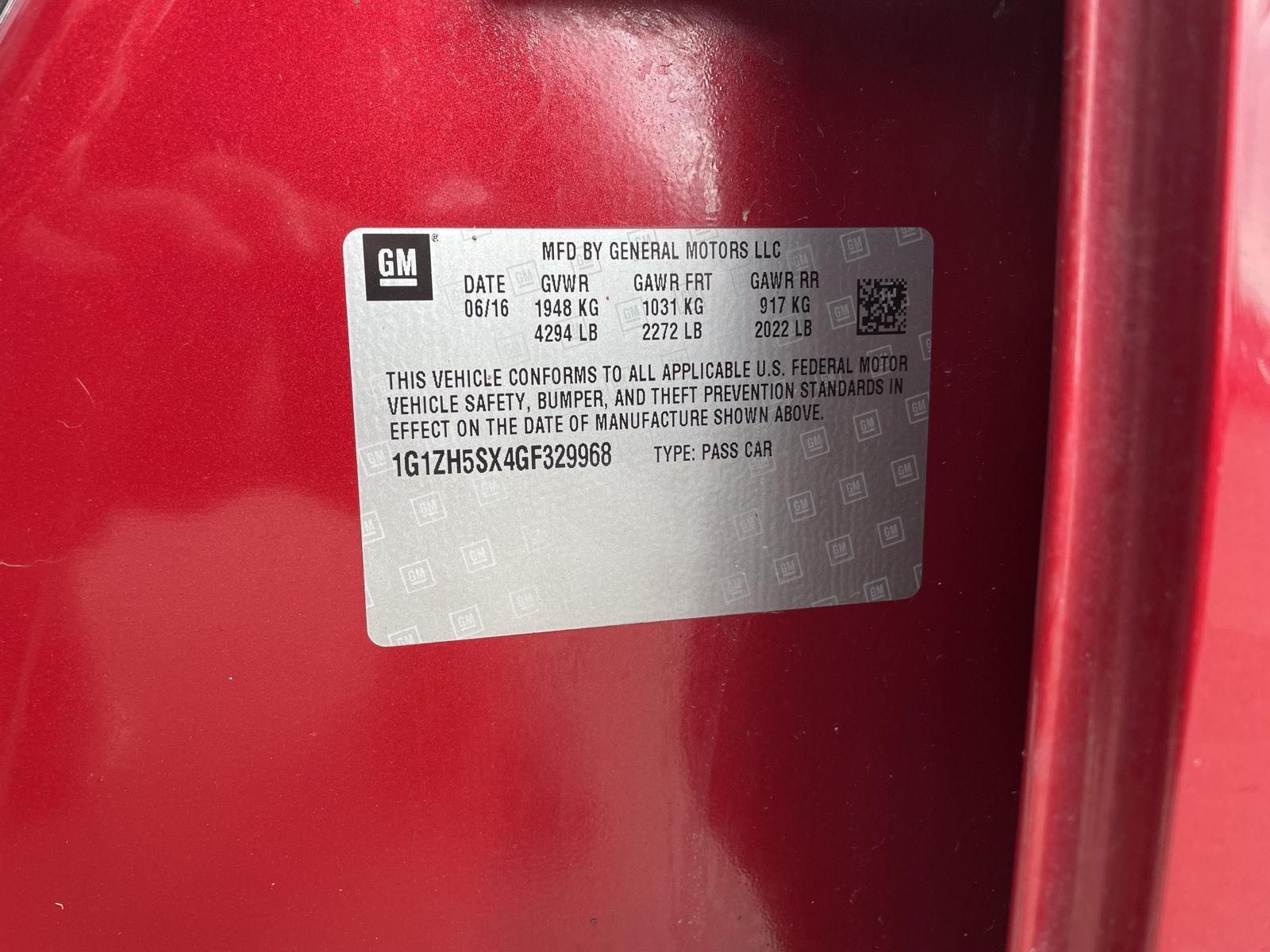 Pre-Owned 2016 Chevrolet Malibu for sale in Lincoln NE