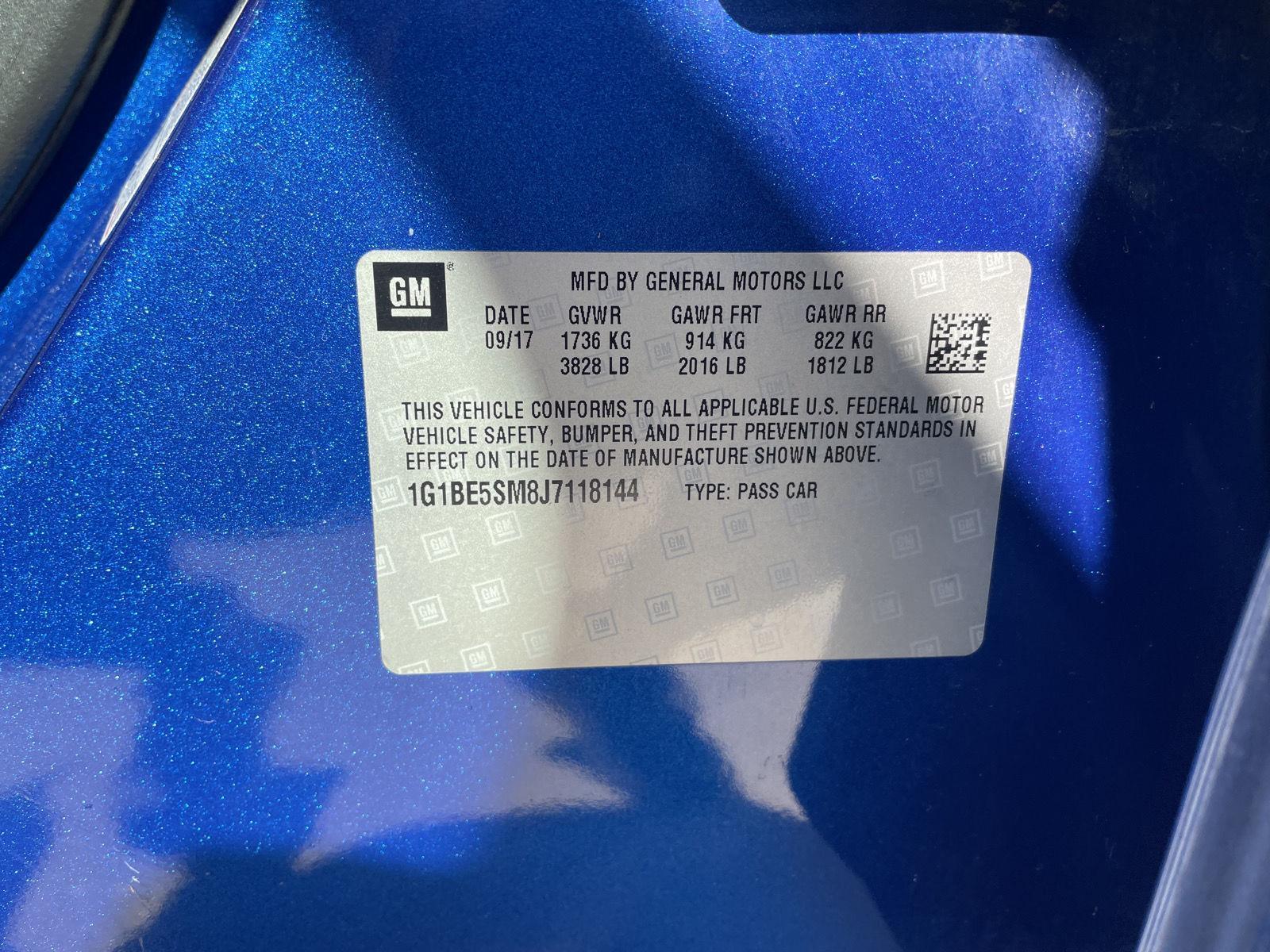 Pre-Owned 2018 Chevrolet Cruze for sale in Lincoln NE