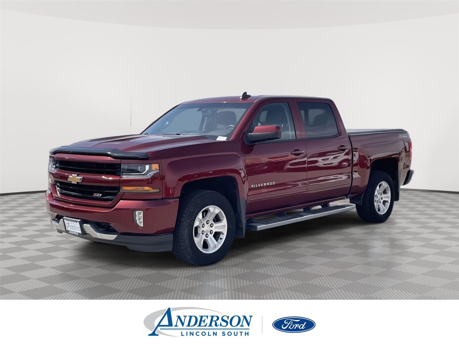 Siren Red Tintcoat 2017 Chevrolet Silverado 1500 LT Crew Cab 4WD Pickup Truck Four-Wheel Drive 6-Speed Automatic