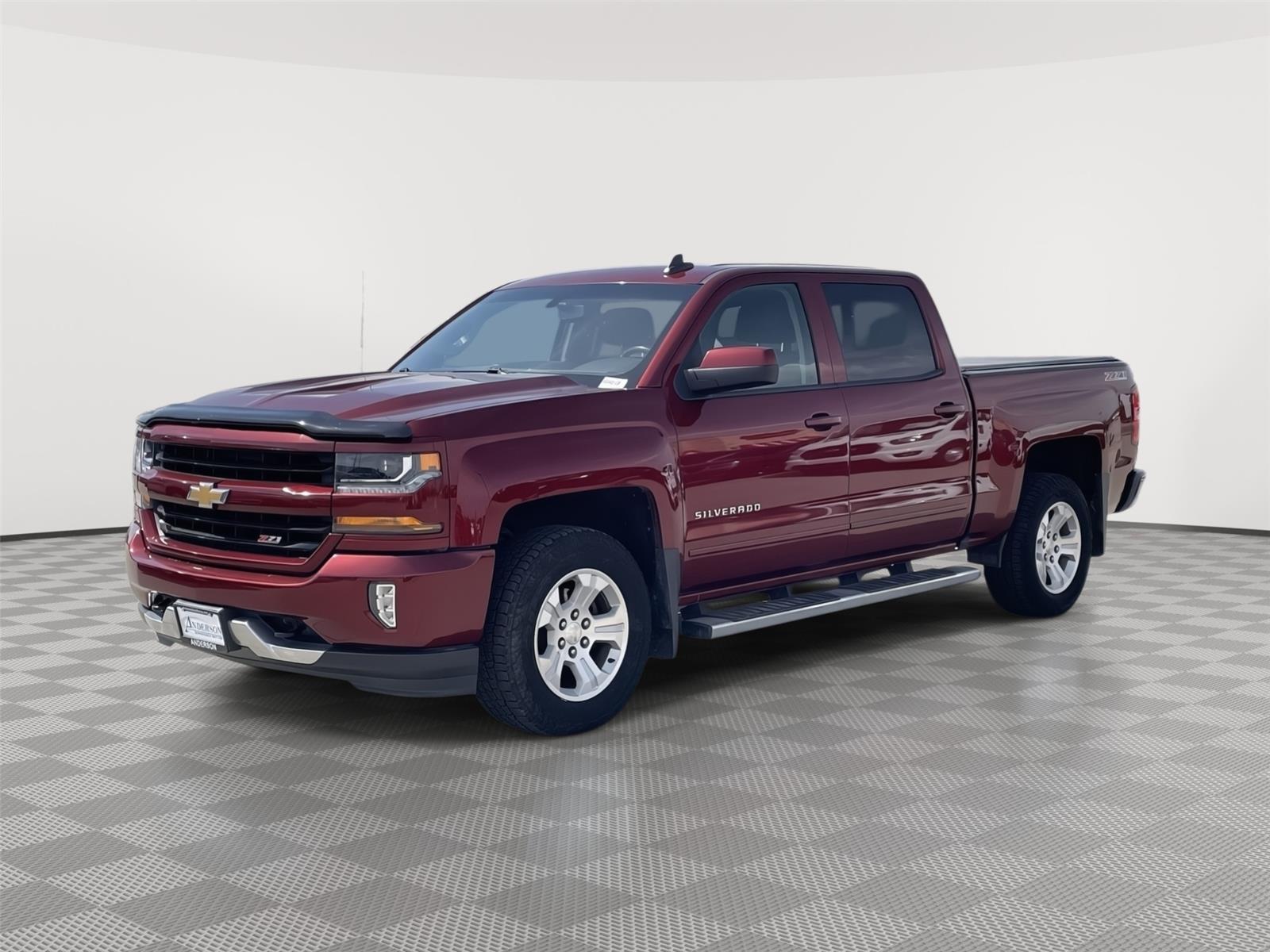 Siren Red Tintcoat 2017 Chevrolet Silverado 1500 LT Crew Cab 4WD Pickup Truck Four-Wheel Drive 6-Speed Automatic