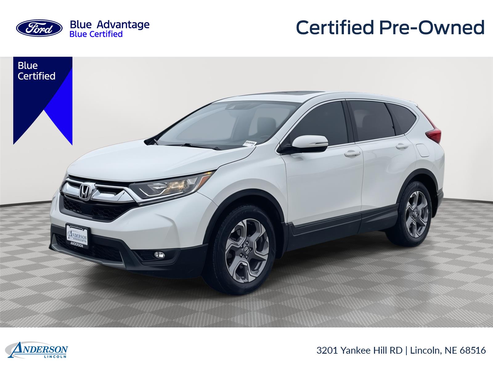 White Diamond Pearl 2017 Honda CR-V EX-L AWD SUV / Crossover All-Wheel Drive Continuously Variable Transmission
