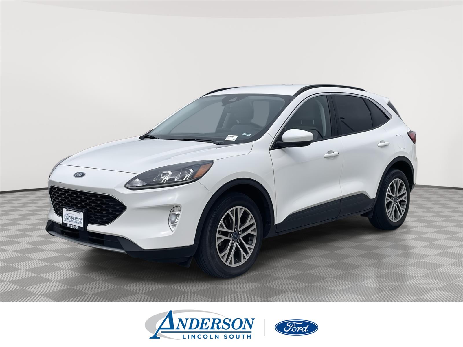 Star White Metallic Tri-Coat 2022 Ford Escape SEL AWD SUV / Crossover All-Wheel Drive 8-Speed Automatic