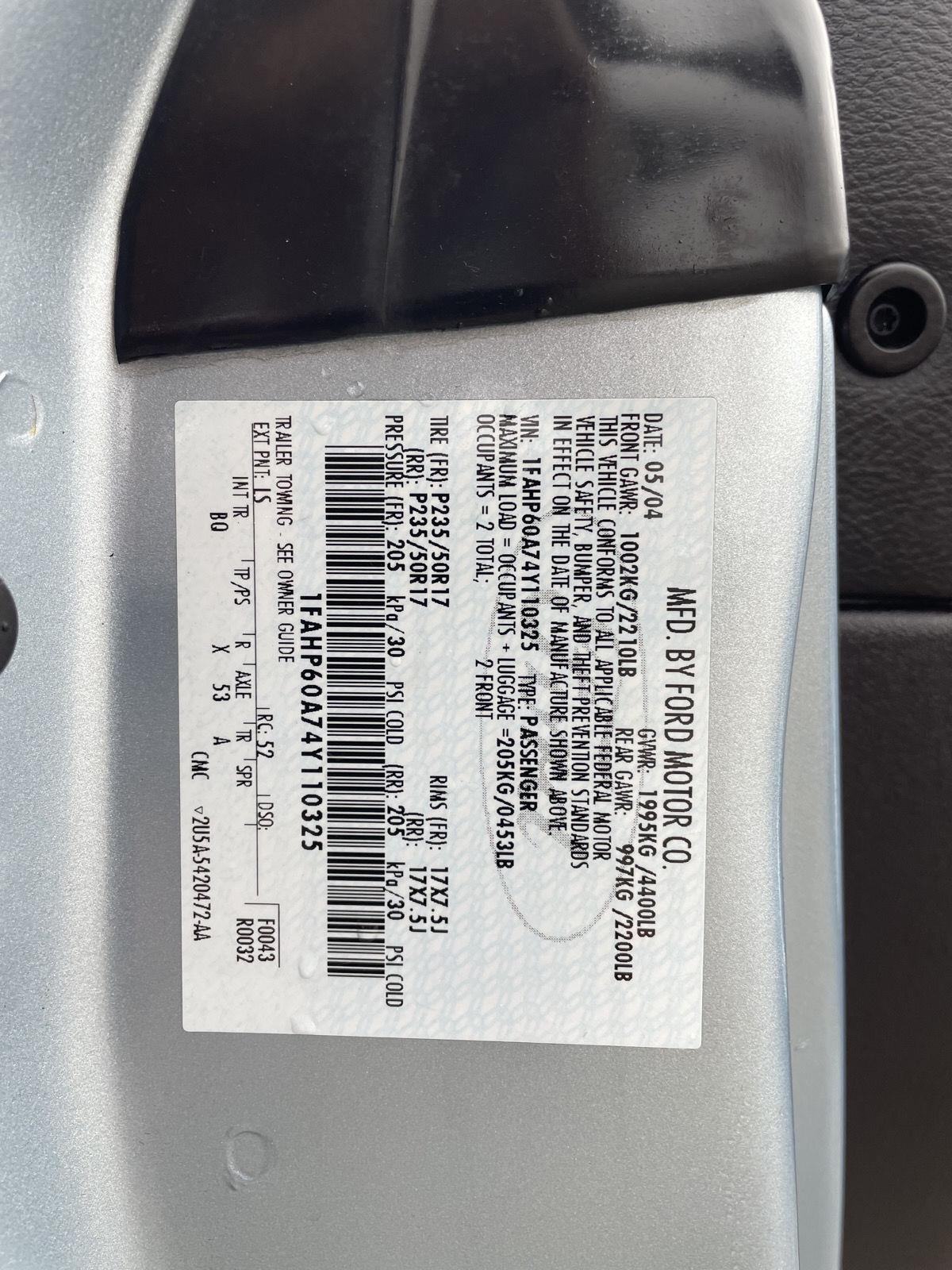 Used 2004 Ford Thunderbird for sale in Lincoln NE