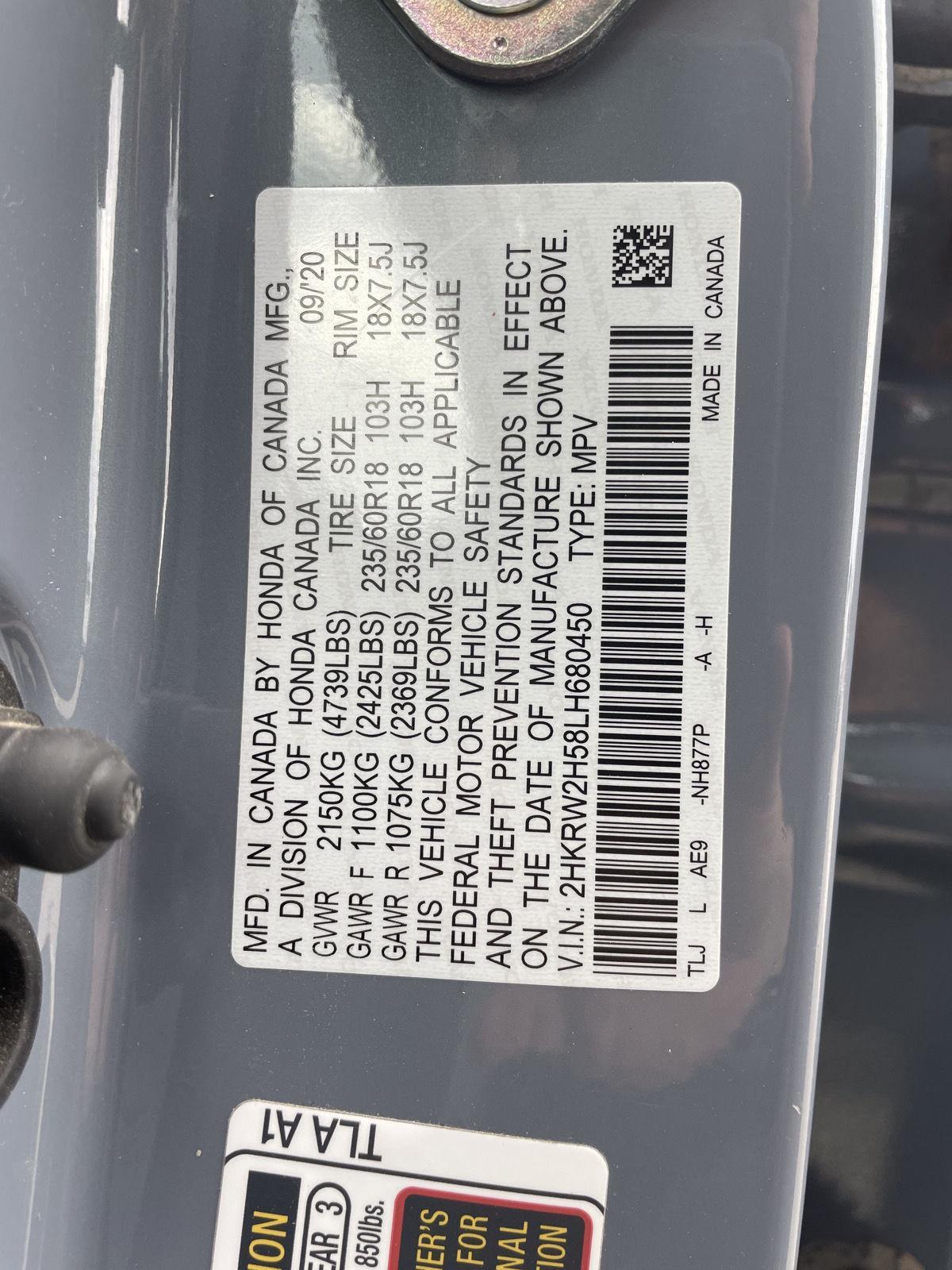 Used 2020 Honda CR-V for sale in Lincoln NE