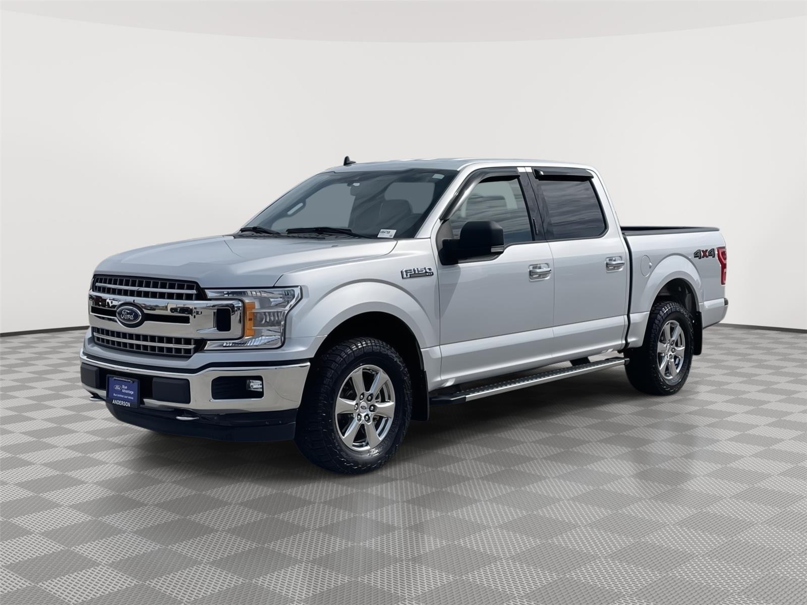 Ingot Silver 2019 Ford F-150 XLT SuperCrew 4WD Pickup Truck Four-Wheel Drive 6-Speed Automatic