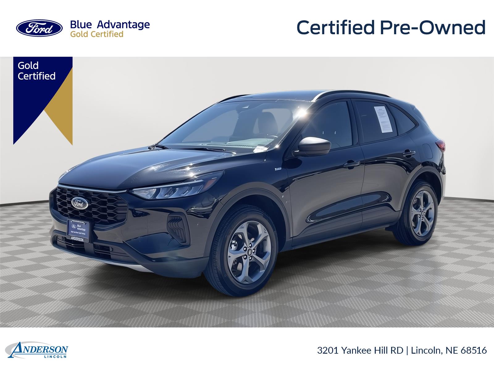 Agate Black 2025 Ford Escape ST-Line AWD SUV / Crossover All-Wheel Drive 8-Speed Automatic