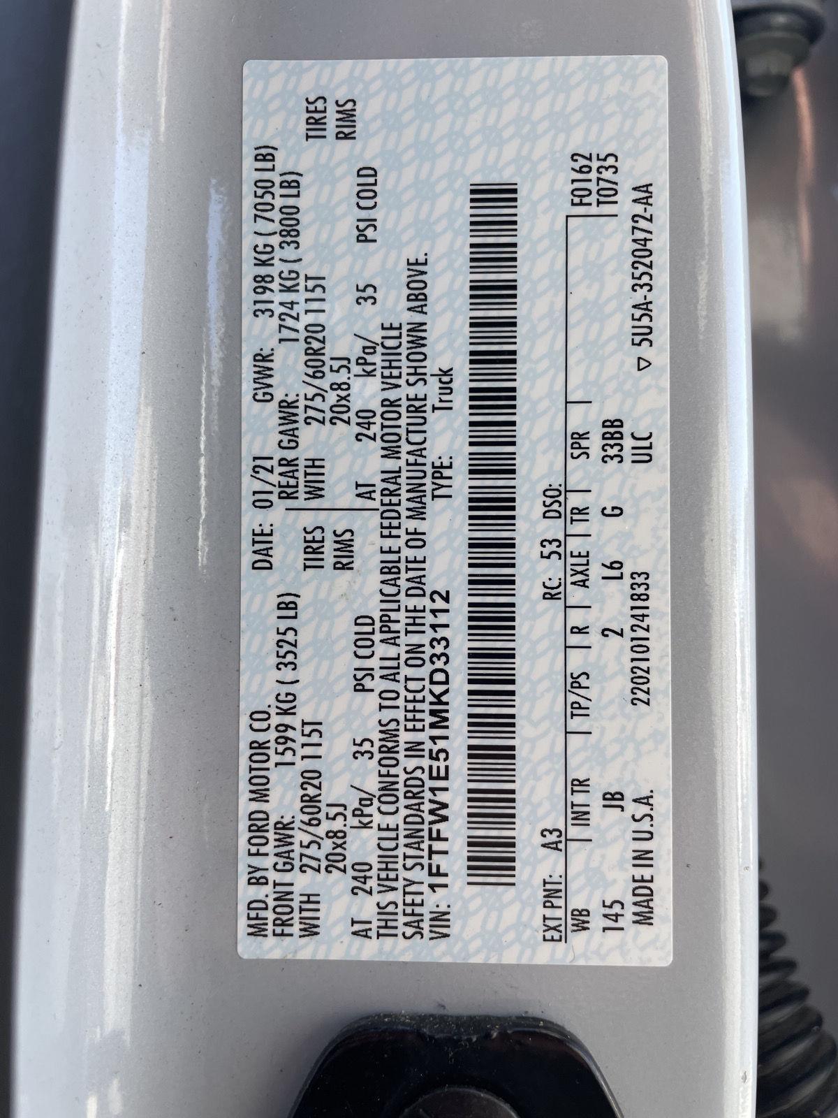 Used 2021 Ford F-150 for sale in Lincoln NE