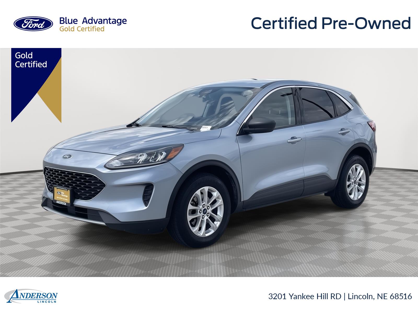 Iced Blue Silver 2022 Ford Escape SE AWD SUV / Crossover All-Wheel Drive 8-Speed Automatic