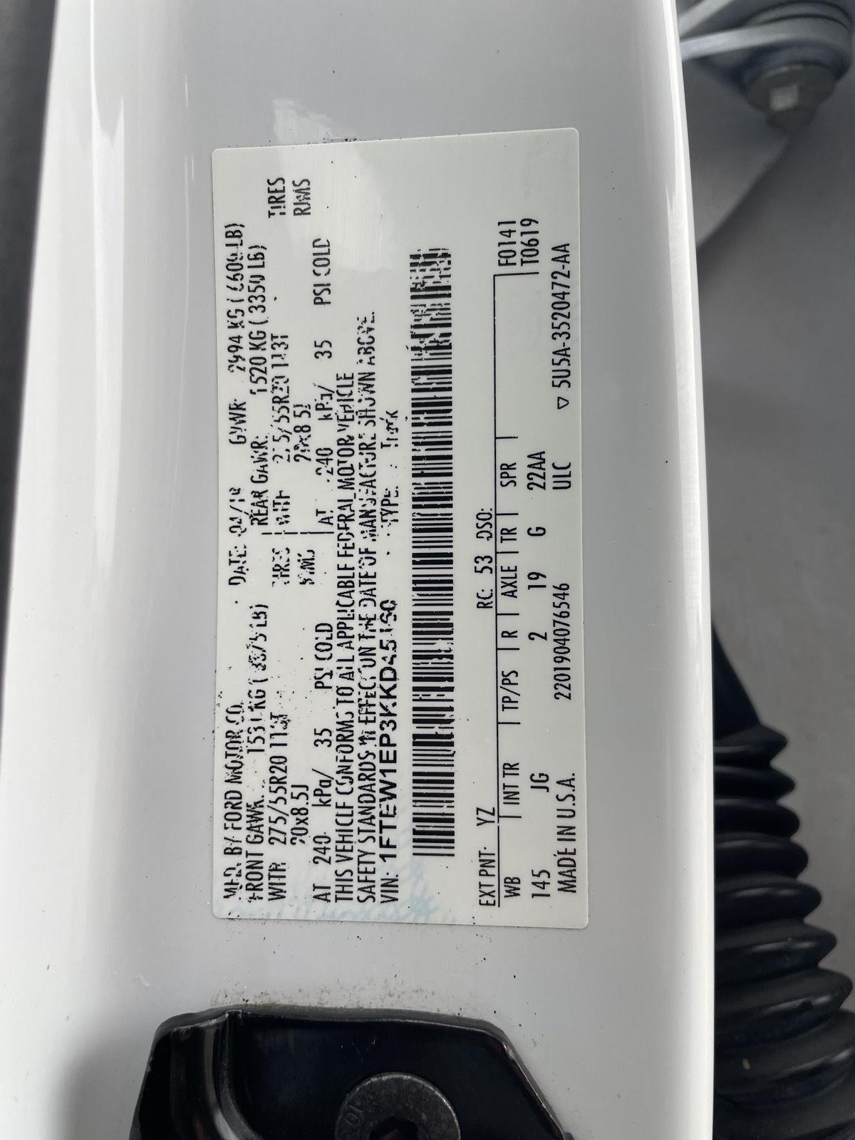 Pre-Owned 2019 Ford F-150 for sale in Lincoln NE