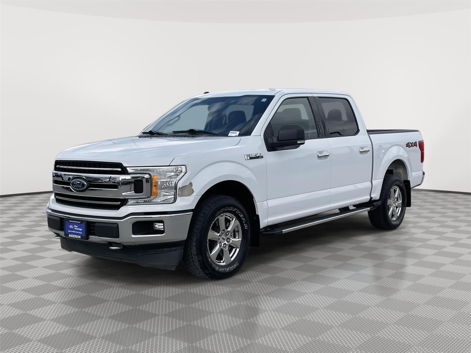 Oxford White 2018 Ford F-150 XLT SuperCrew 4WD Pickup Truck Four-Wheel Drive Automatic