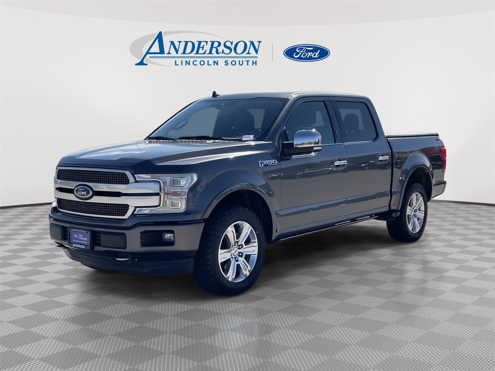 Gray (Magnetic) 2018 Ford F-150 Pickup Truck Four-Wheel Drive Automatic