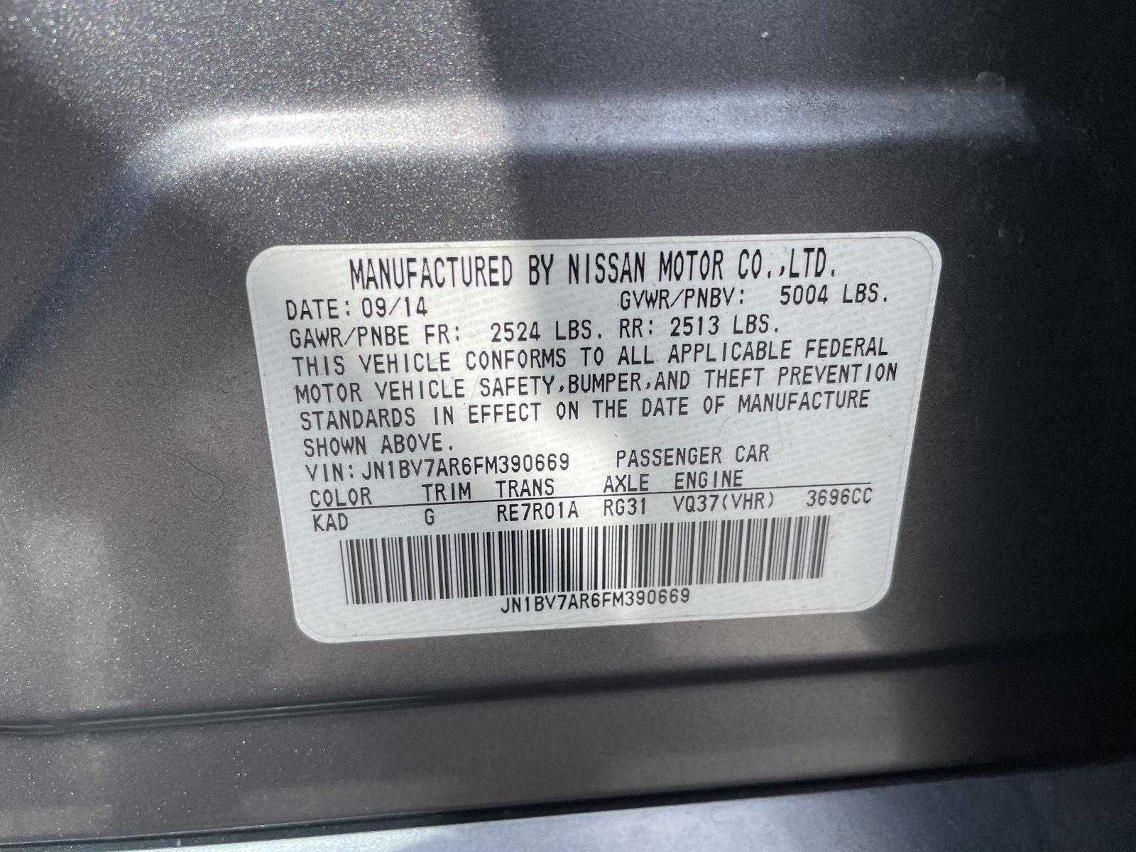 Pre-Owned 2015 INFINITI Q50 for sale in Lincoln NE