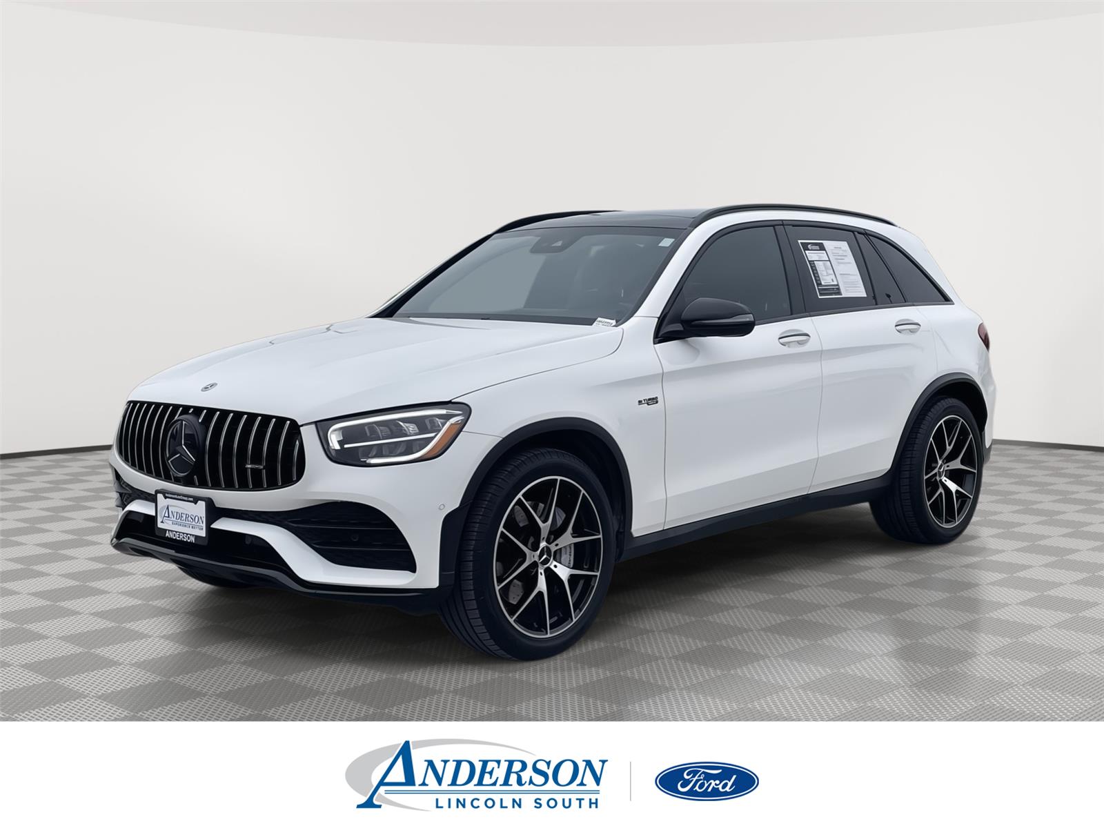 Polar White 2022 Mercedes-Benz GLC AMG GLC 43 SUV 4MATIC SUV / Crossover All-Wheel Drive Automatic
