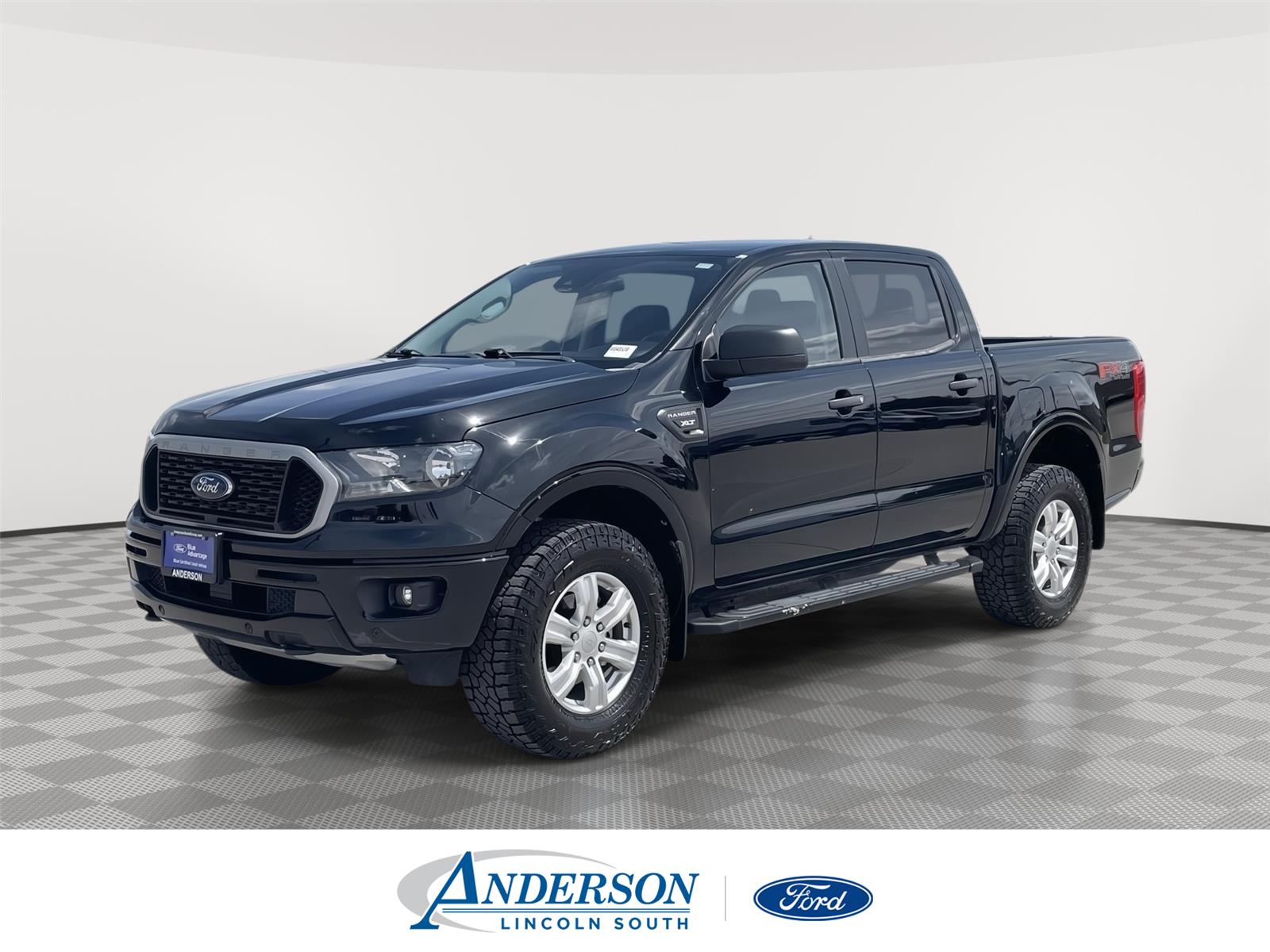 Shadow Black 2020 Ford Ranger XLT SuperCrew 4WD Pickup Truck Four-Wheel Drive Automatic