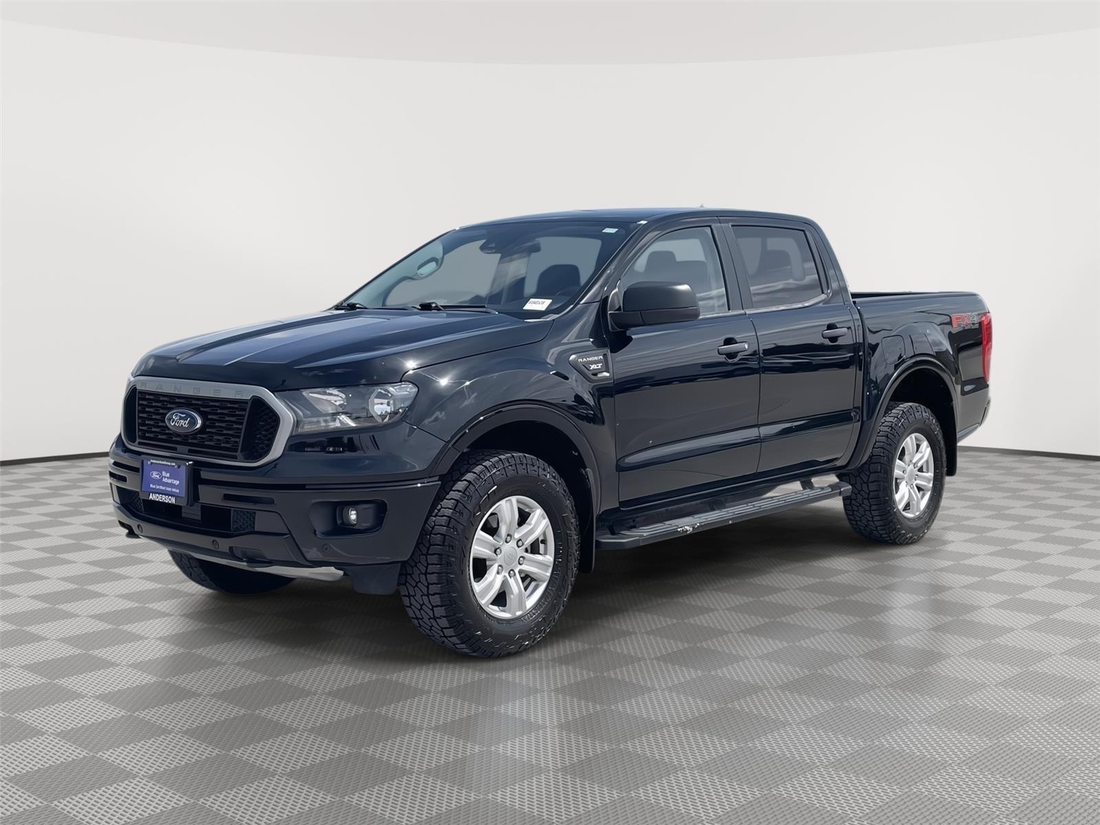 Shadow Black 2020 Ford Ranger XLT SuperCrew 4WD Pickup Truck Four-Wheel Drive Automatic