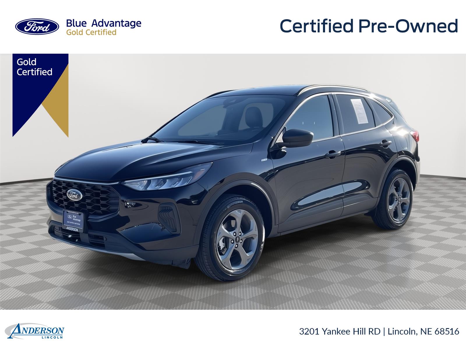 Agate Black 2025 Ford Escape ST-Line AWD SUV / Crossover All-Wheel Drive 8-Speed Automatic