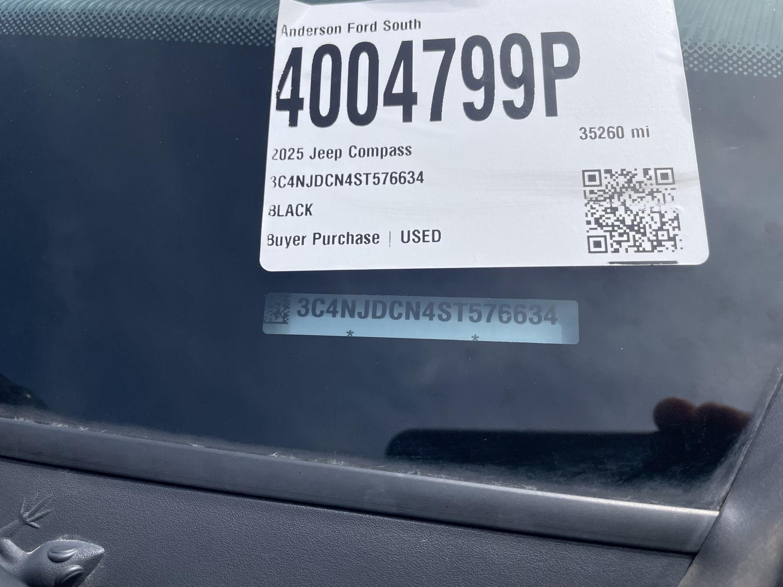 Used 2025 Jeep Compass for sale in Lincoln NE