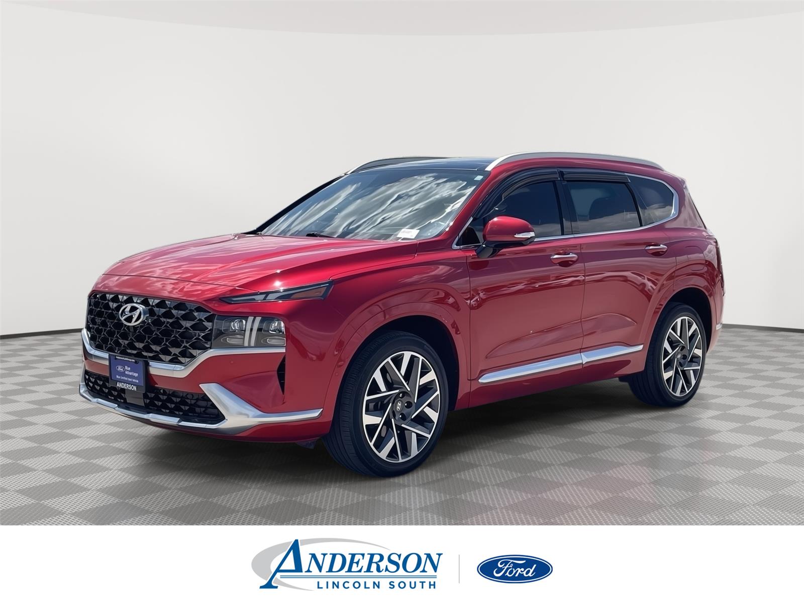 Calypso Red 2022 Hyundai Santa Fe Calligraphy FWD SUV / Crossover Front-Wheel Drive Automatic