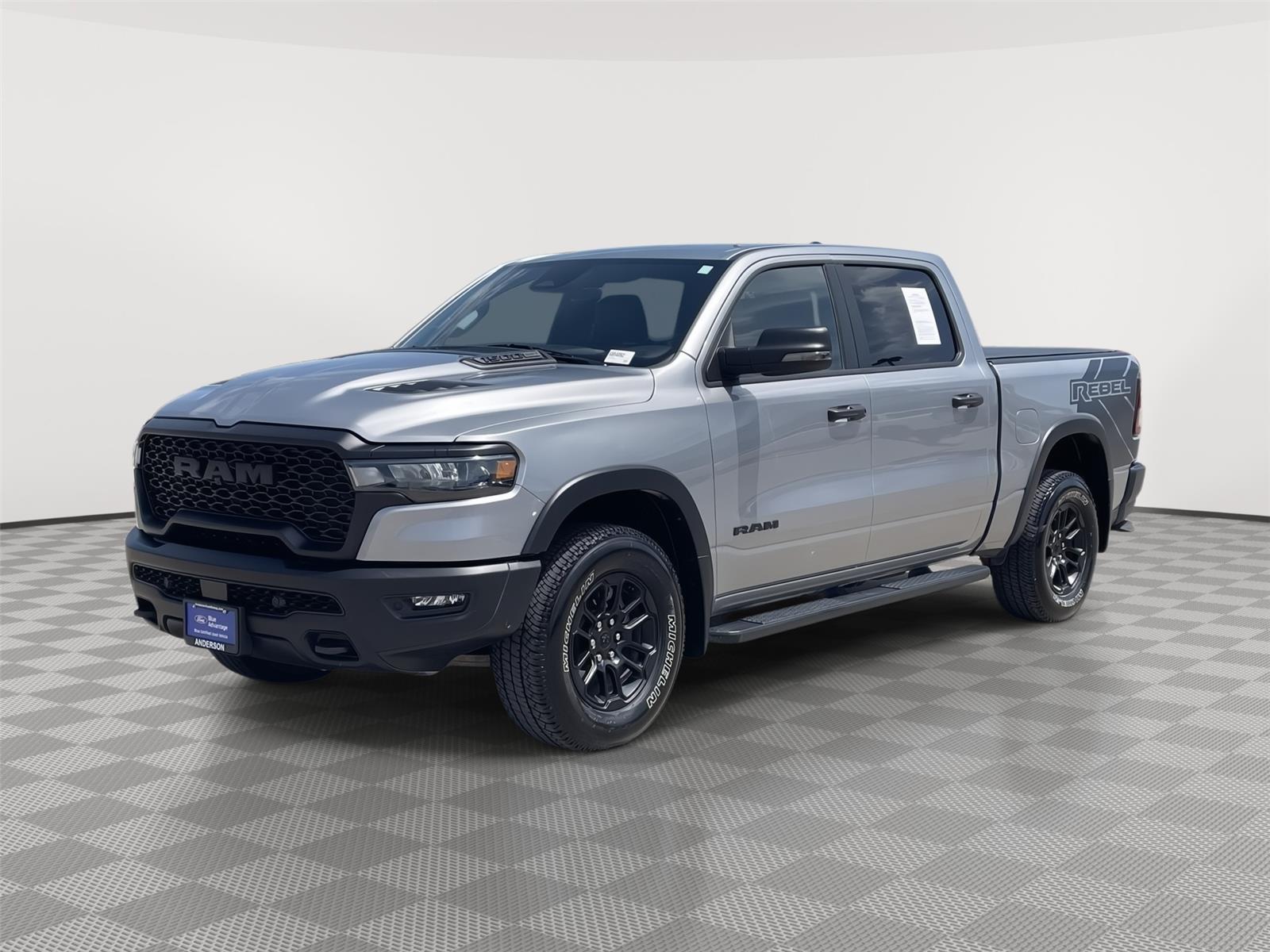 Billet Silver Metallic Clearcoat 2025 RAM 1500 Pickup Truck Four-Wheel Drive 8-Speed Automatic