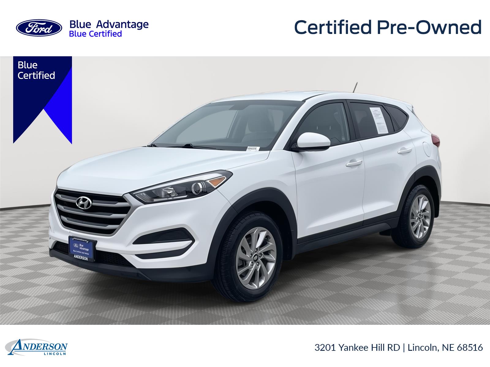 Winter White 2017 Hyundai Tucson 2.0L SE FWD SUV / Crossover Front-Wheel Drive 6-Speed Automatic
