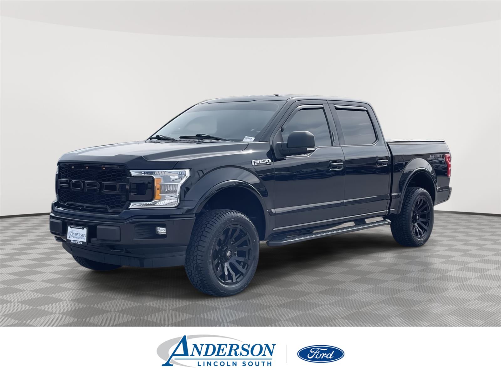 Shadow Black 2018 Ford F-150 XLT SuperCrew 4WD Pickup Truck Four-Wheel Drive Automatic