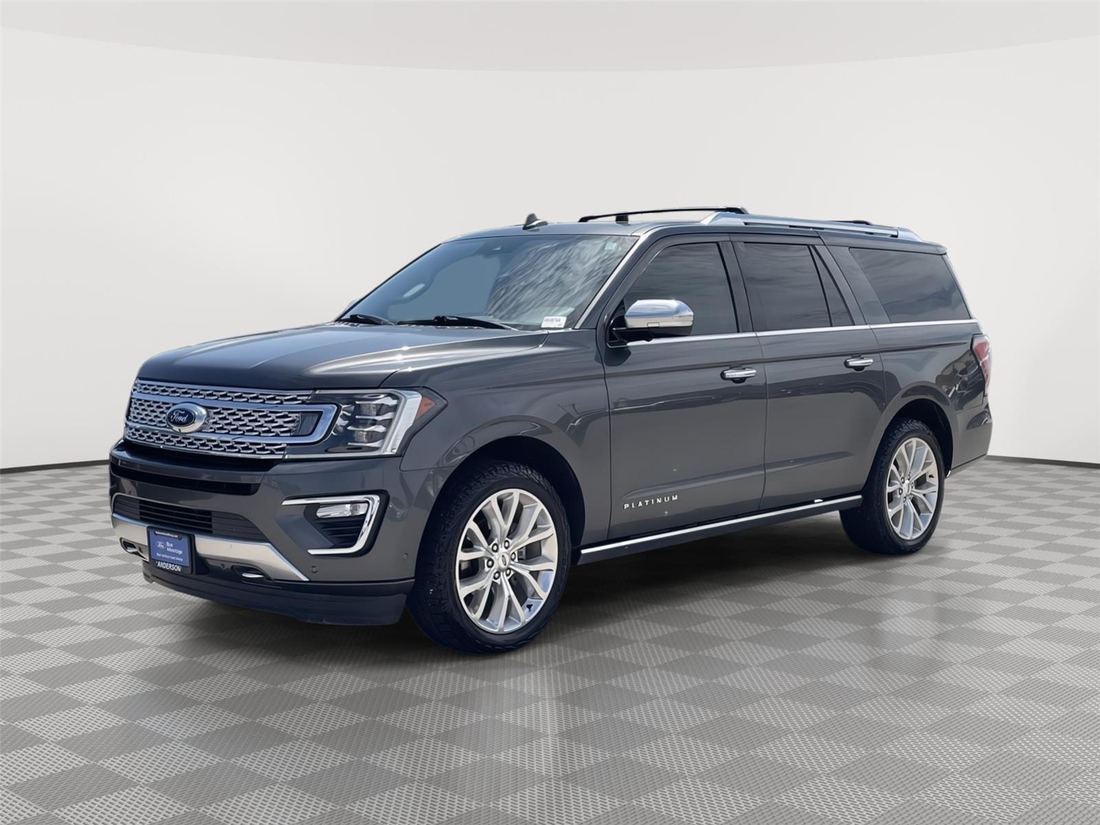 Gray (Magnetic) 2019 Ford Expedition MAX Platinum 4WD SUV / Crossover Four-Wheel Drive Automatic