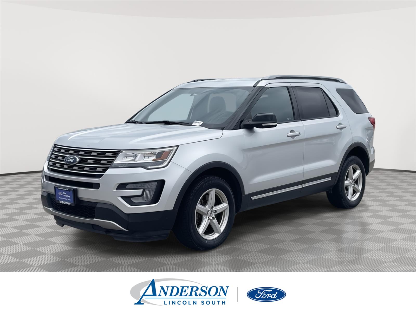 Ingot Silver 2017 Ford Explorer XLT AWD SUV / Crossover All-Wheel Drive 6-Speed Automatic