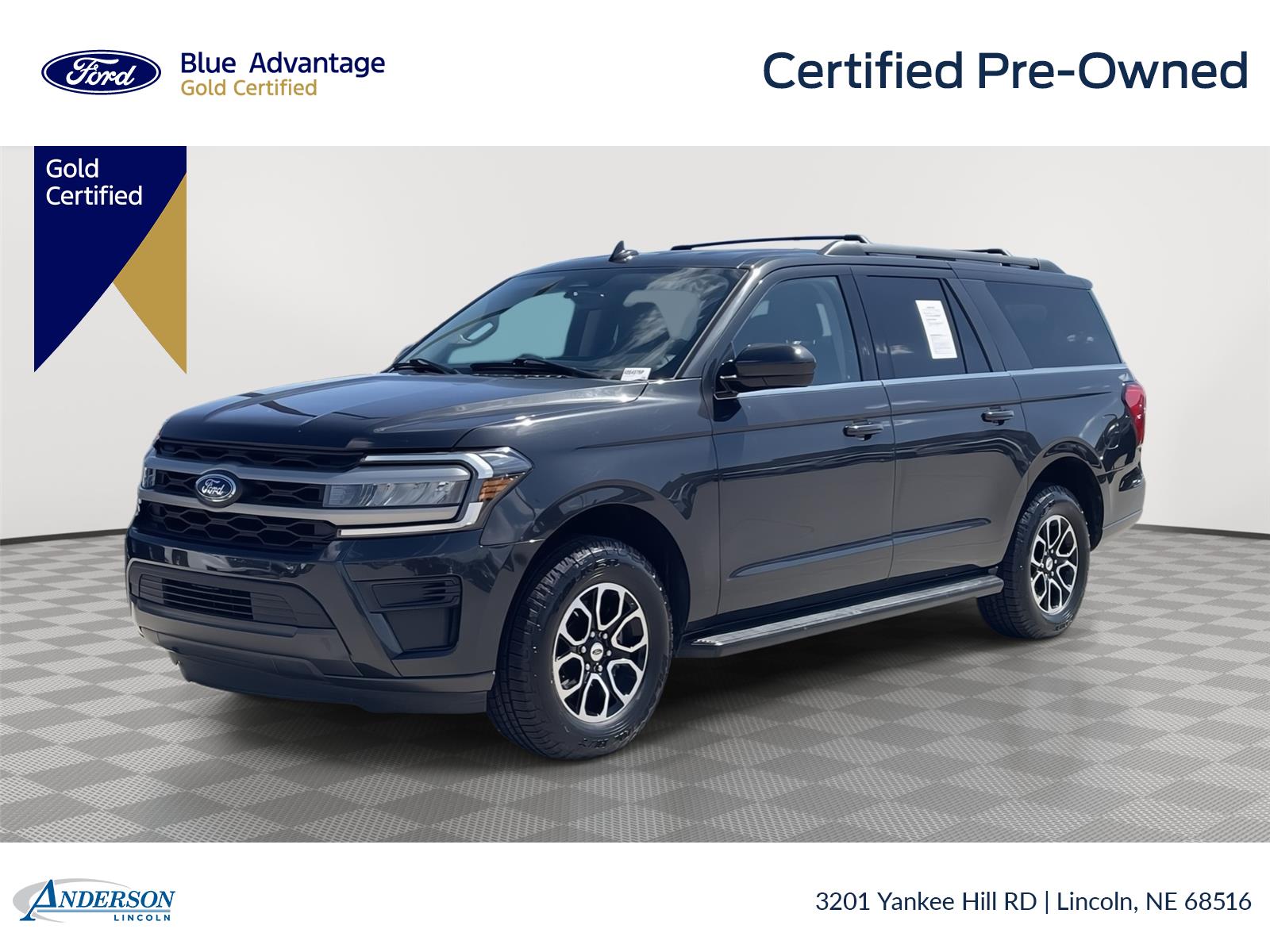 Dark Matter Gray 2024 Ford Expedition MAX XLT 4WD SUV / Crossover Four-Wheel Drive Automatic