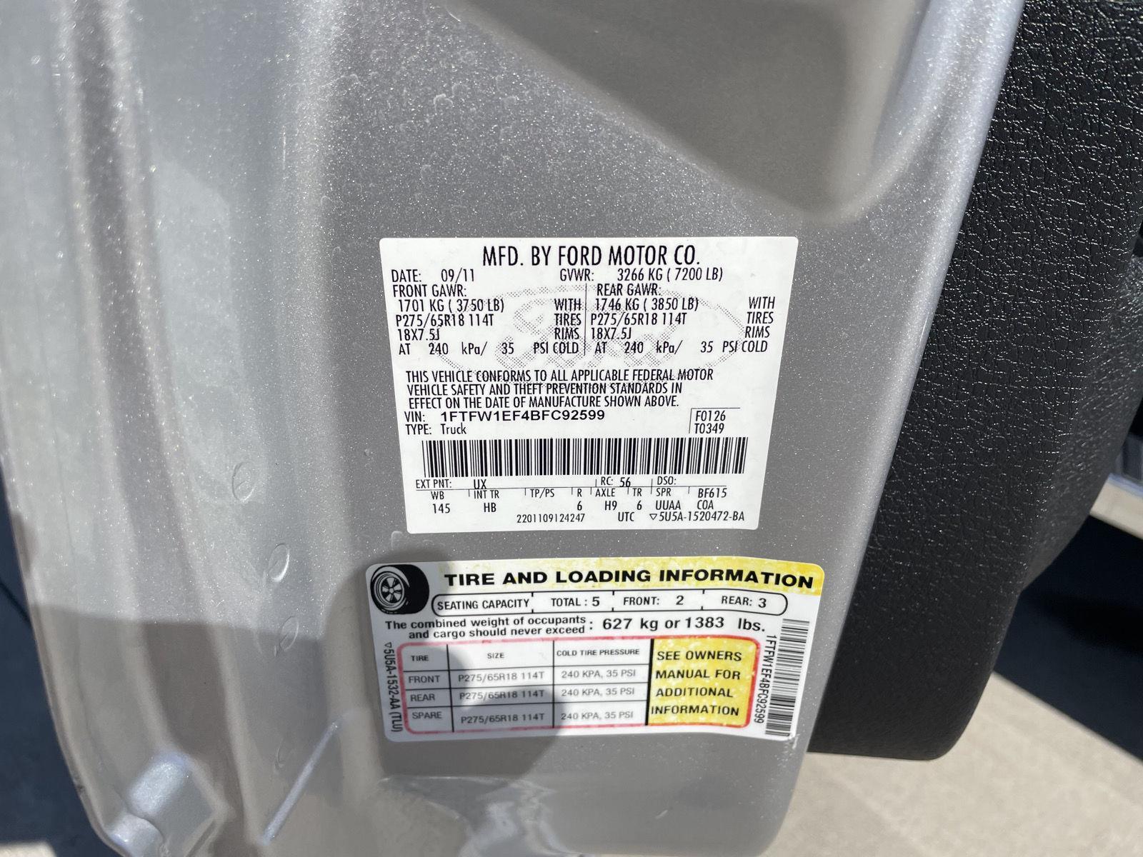 Used 2011 Ford F-150 for sale in Lincoln NE